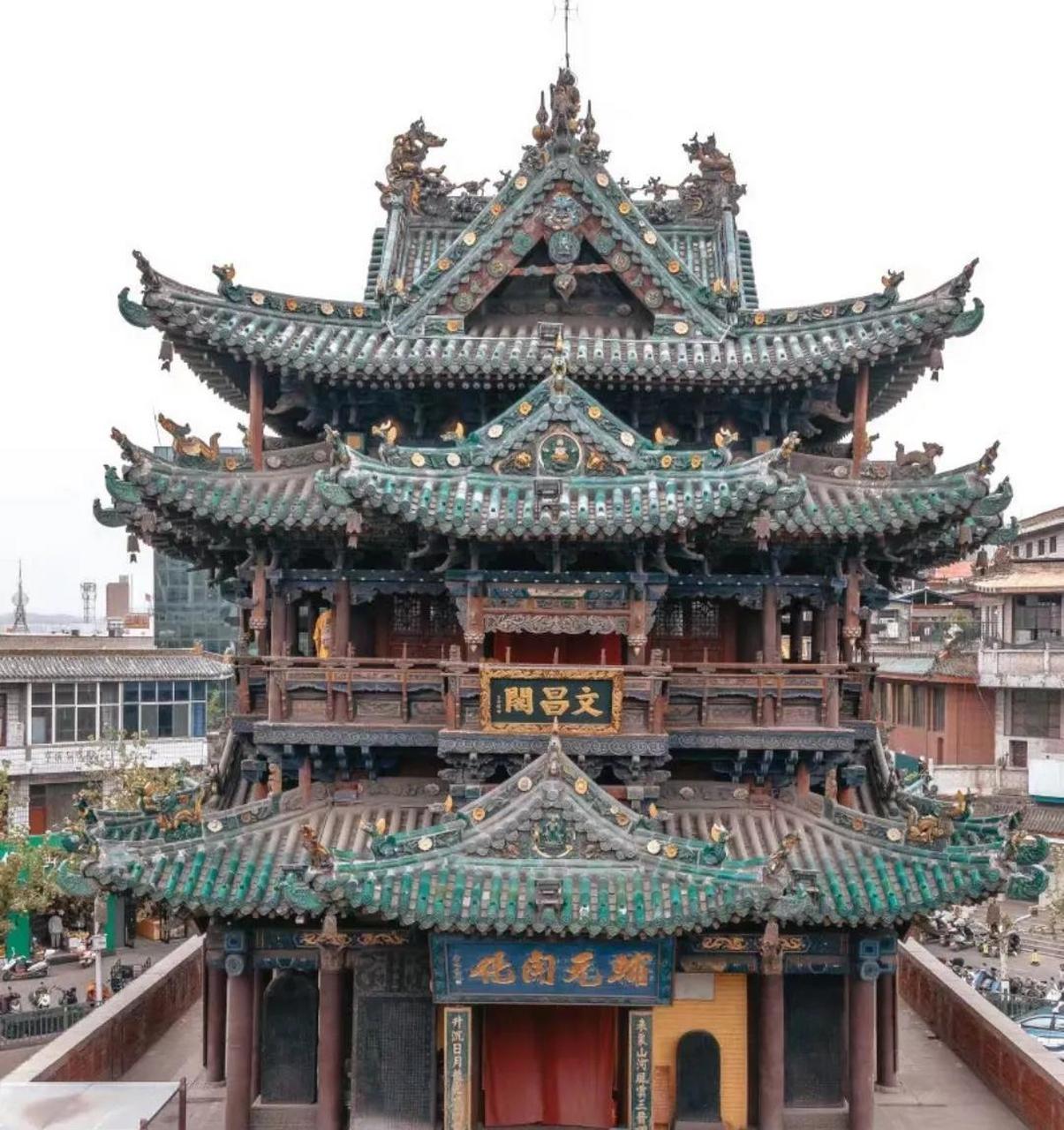 霍州古楼～山西临汾  霍州鼓楼位于霍州市城内中心,建于明万历十一年