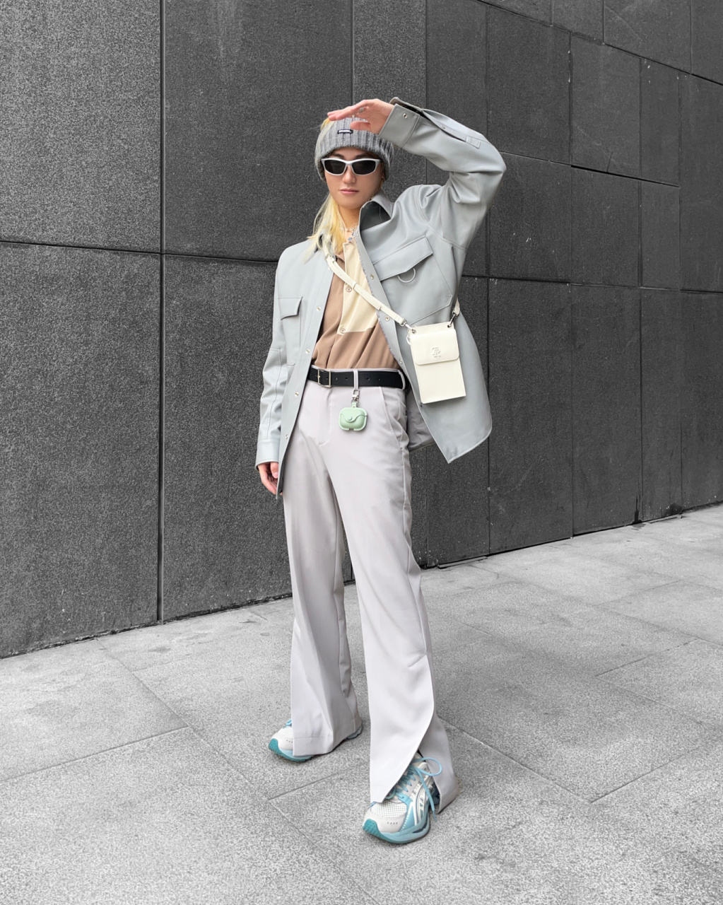 逛街居然被拉去当模特了?