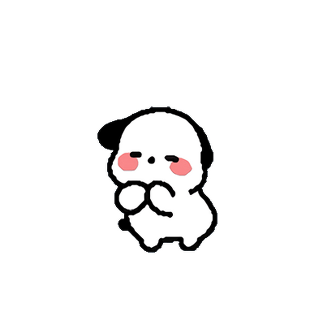 kakaotalk表情包|地中海跳舞小狗表情包2.