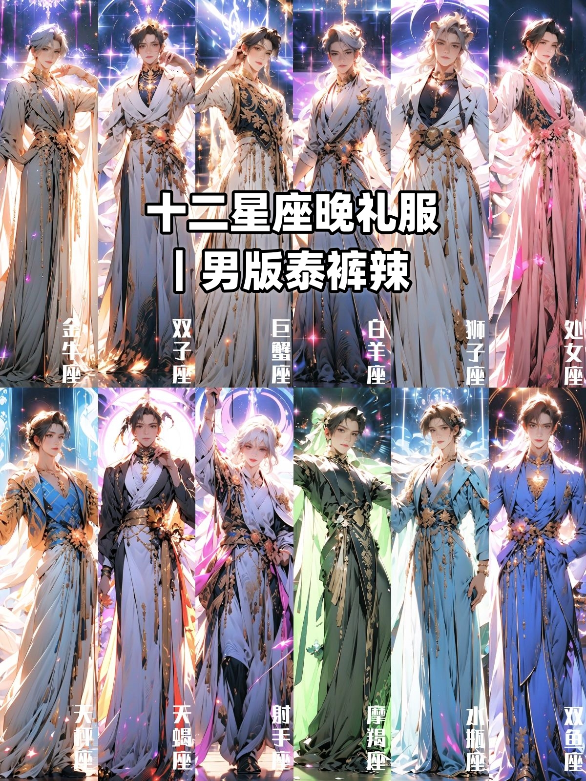 夏树未来星座礼服图片