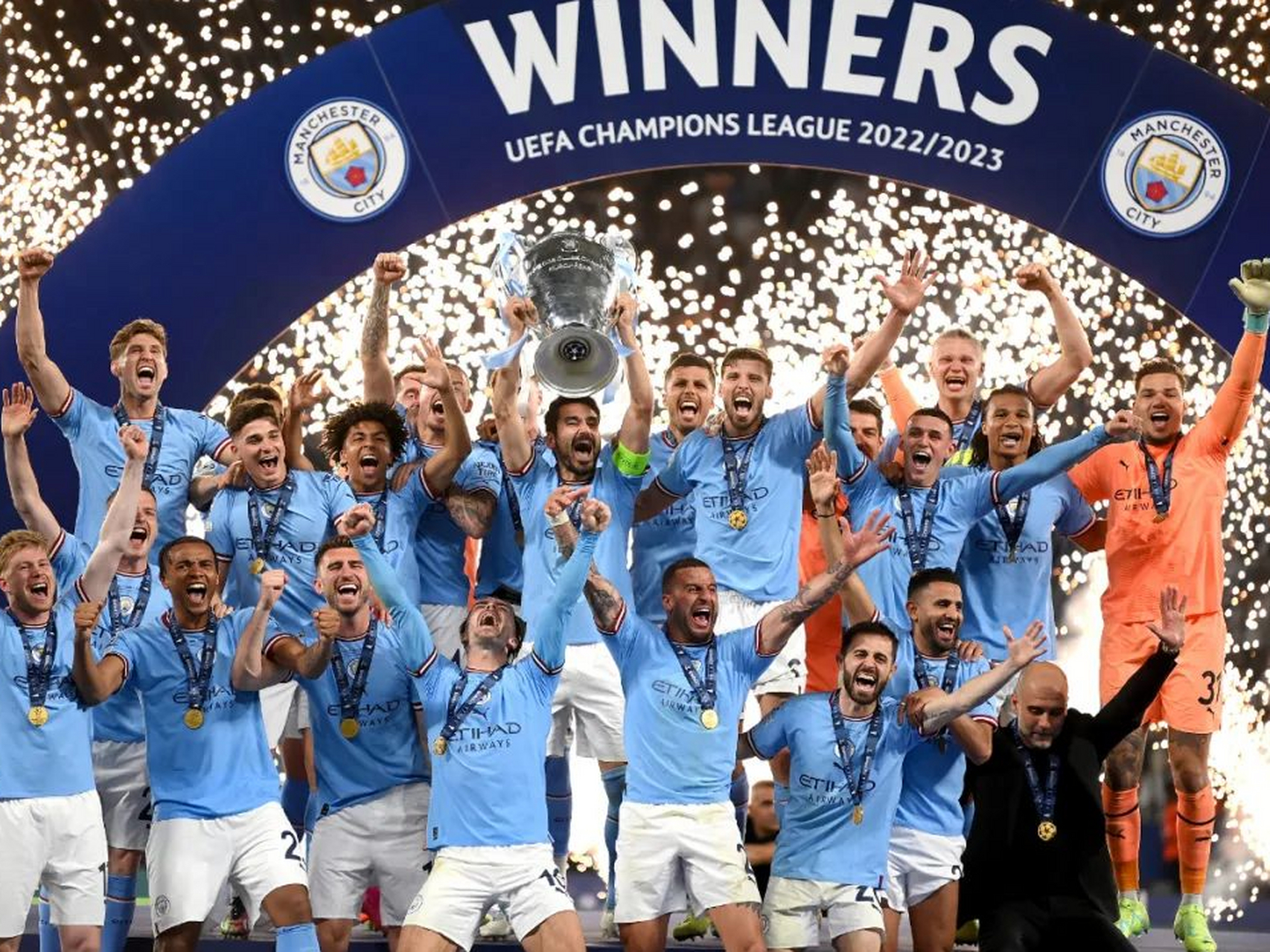 历经数月的激烈角逐,在当地时间6月10日,曼城在欧冠决赛中以1-0悉胜