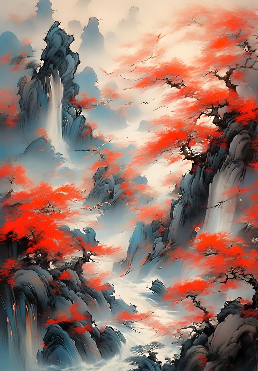 水墨画##水墨风##古风##中国画##图片##当代水墨画##中国山水画