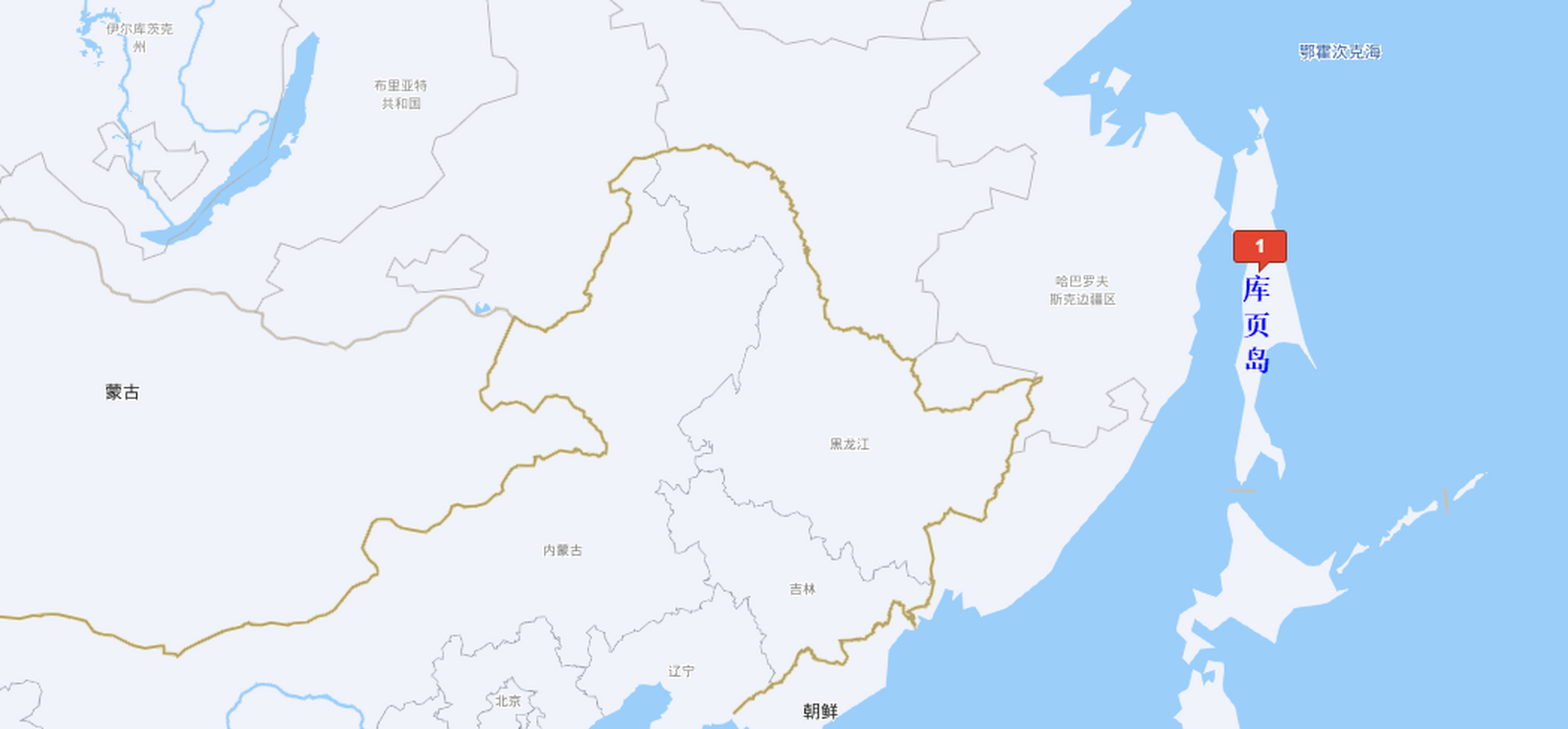 萨哈林岛地图位置图片