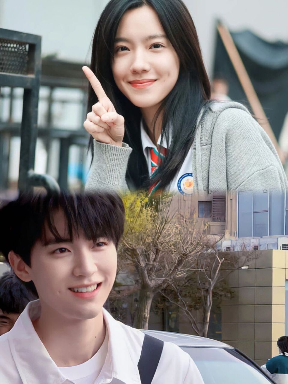 周翊然庄达菲青春校园甜宠好好看啊  电视剧名为《白日梦我》由邓珂