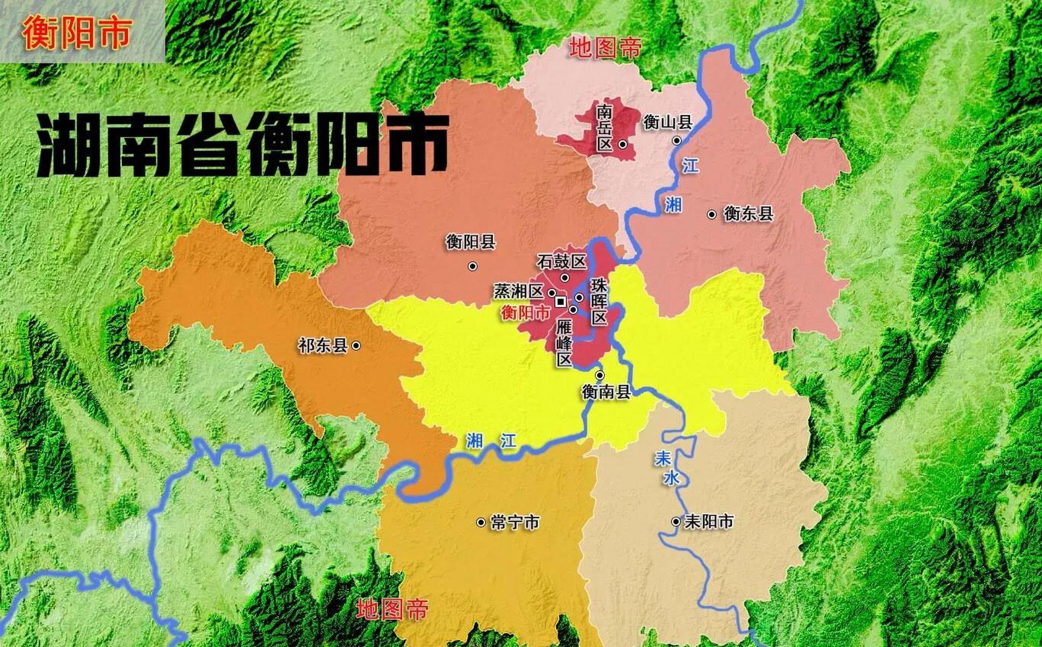 严重"怀疑"湖南省衡阳市4个中心城区面积是经过精密测量划分的!