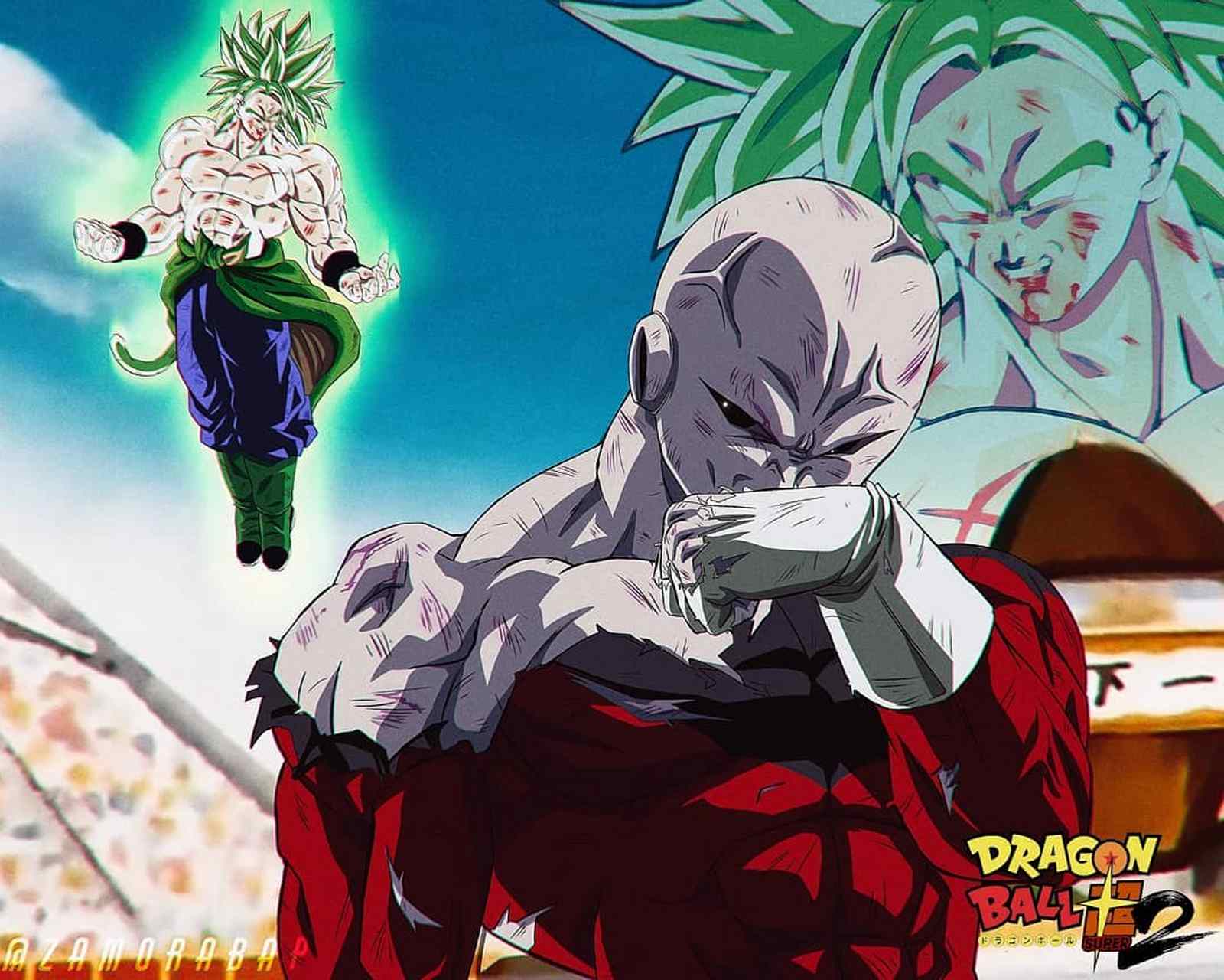 布罗利对战吉连 #龙珠