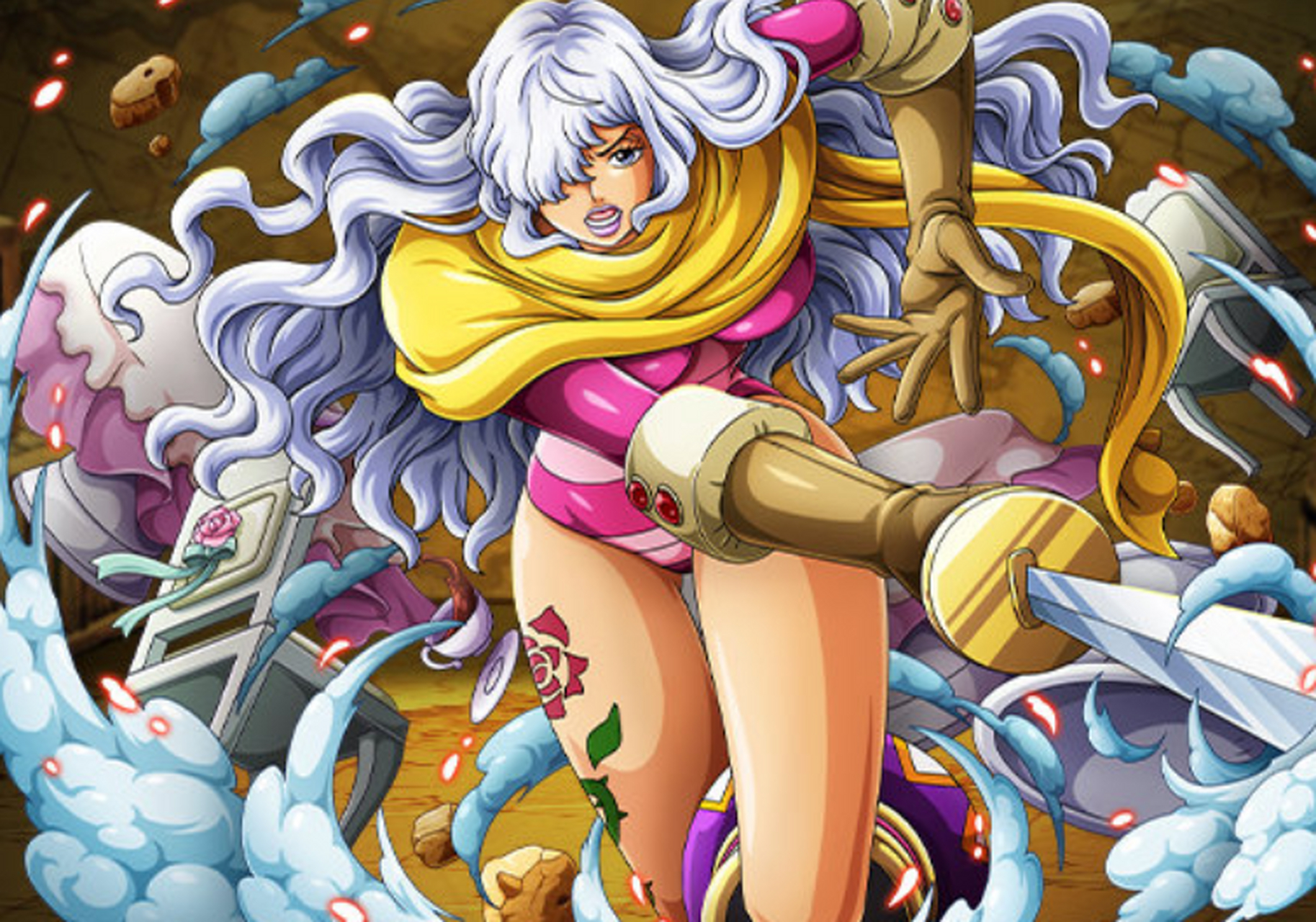 海贼王# #二次元mcn官方# 今天是大妈海贼团果汁大臣兼三将星之一