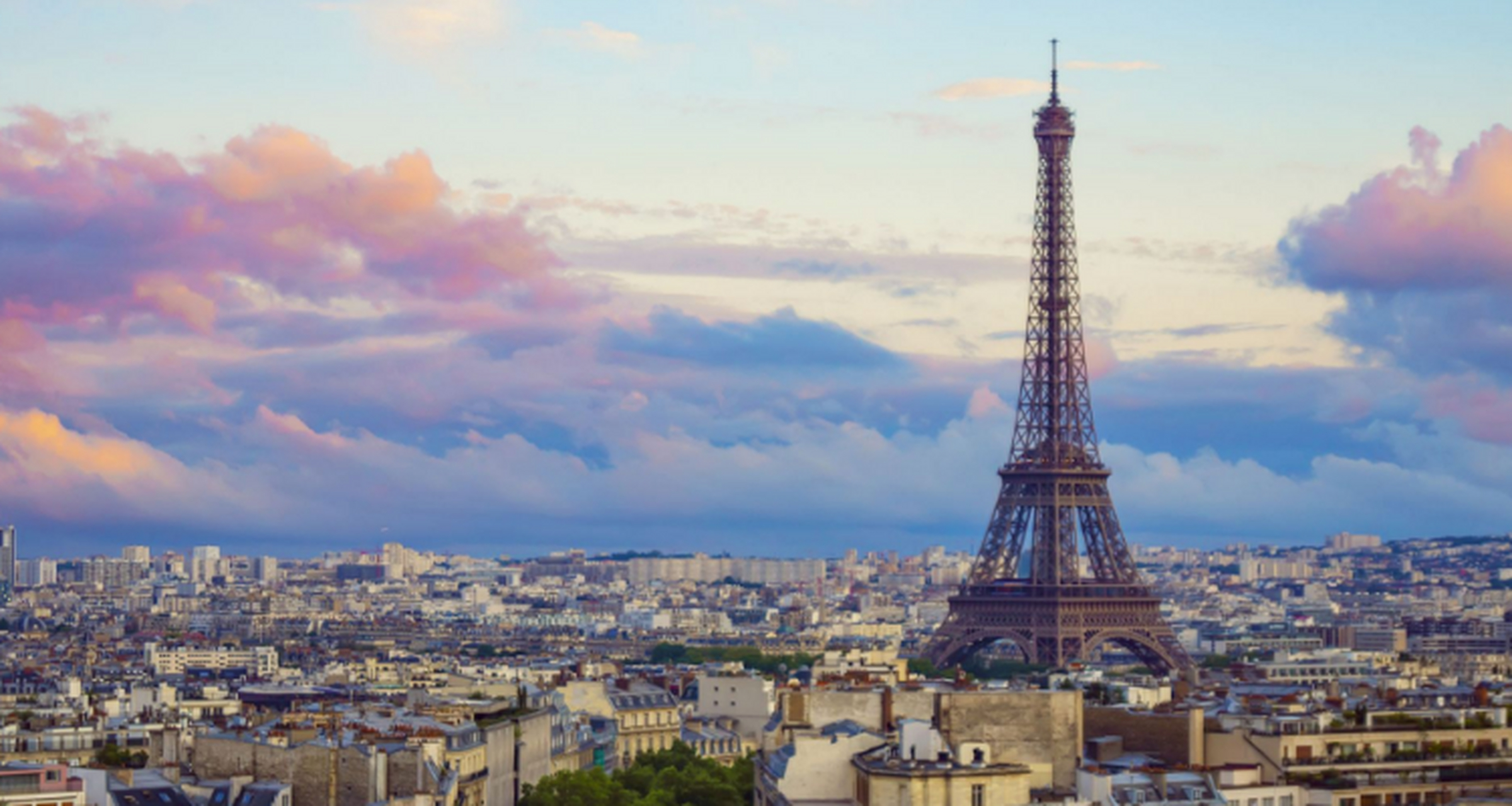 全球最美的风景名胜 巴黎艾菲尔铁塔 艾菲尔铁塔是法国巴黎的一座标志