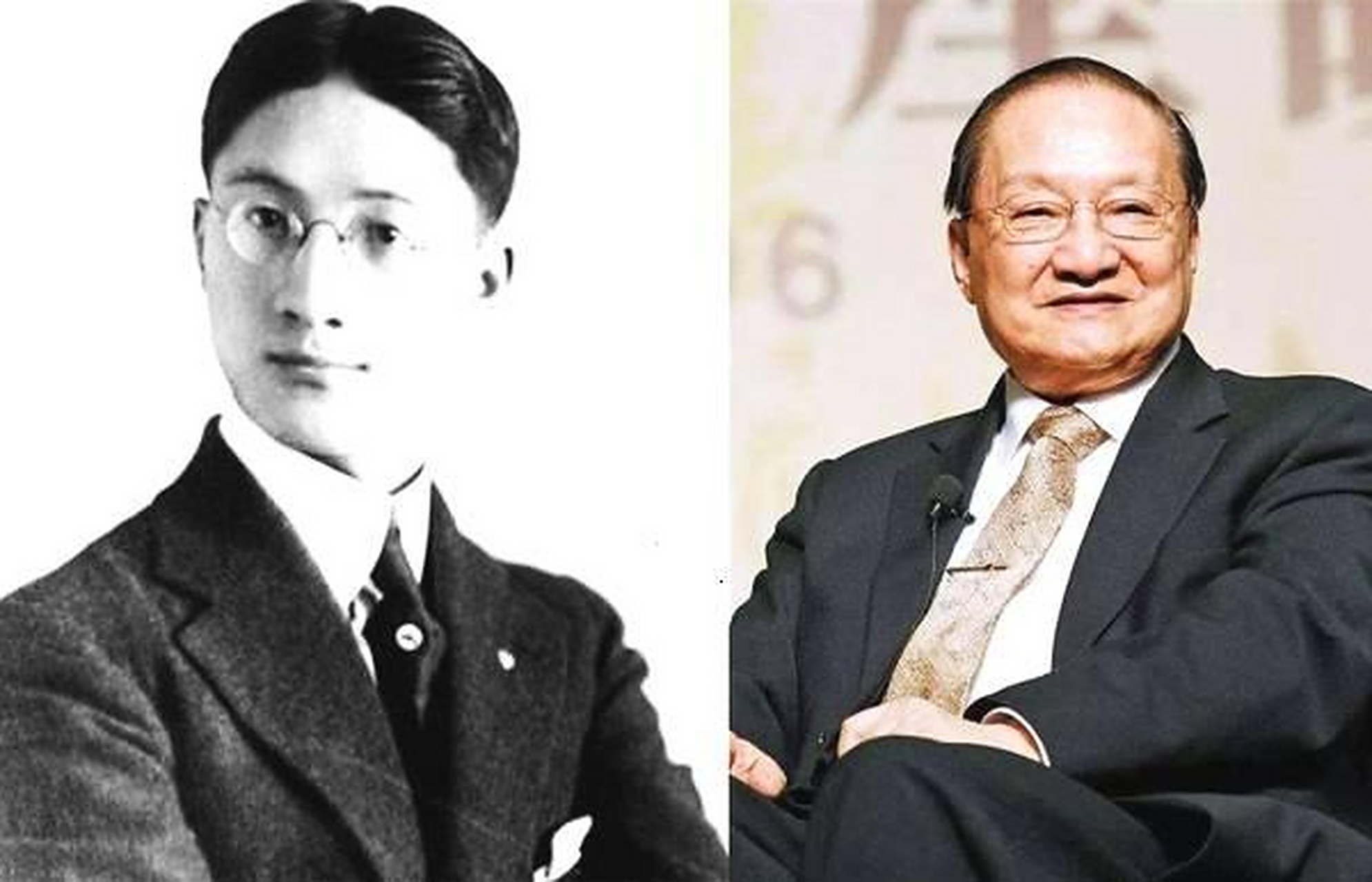 金庸和徐志摩的关系 金庸和徐志摩是堂表兄弟.