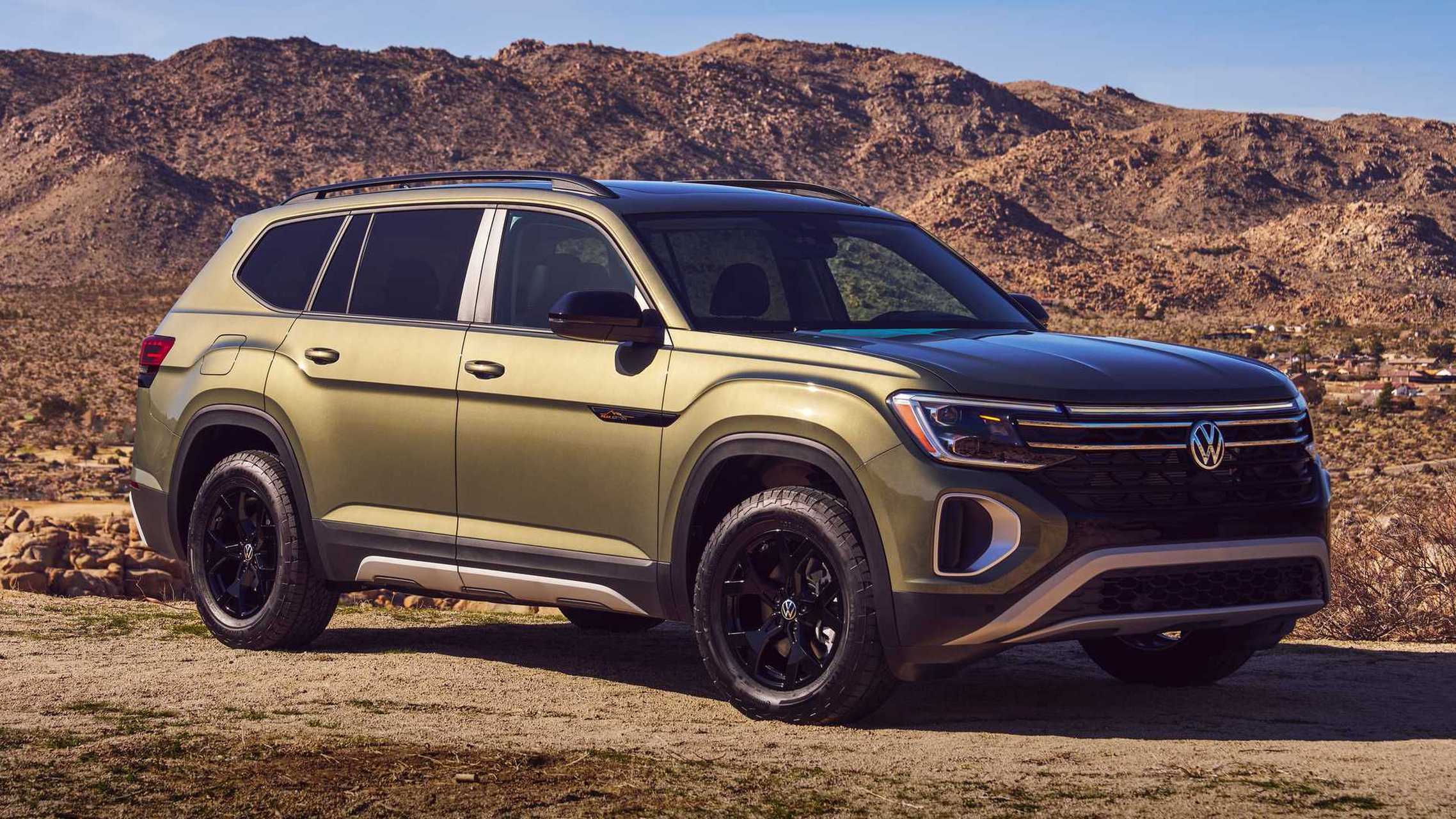 美版新款大众途昂peak edition版越野升级,具有额外的侧面覆层以防止