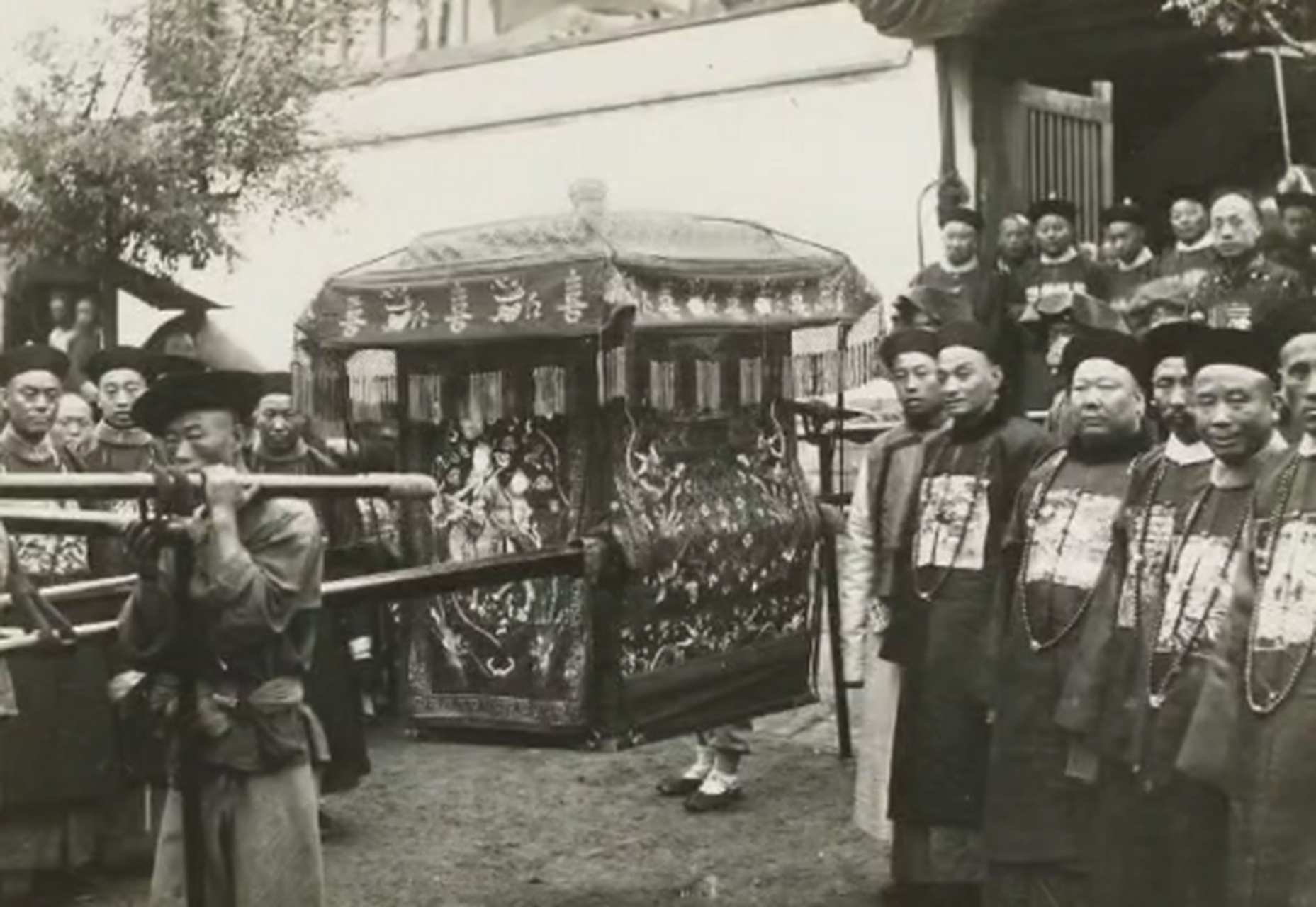 感受清朝大官的婚轿