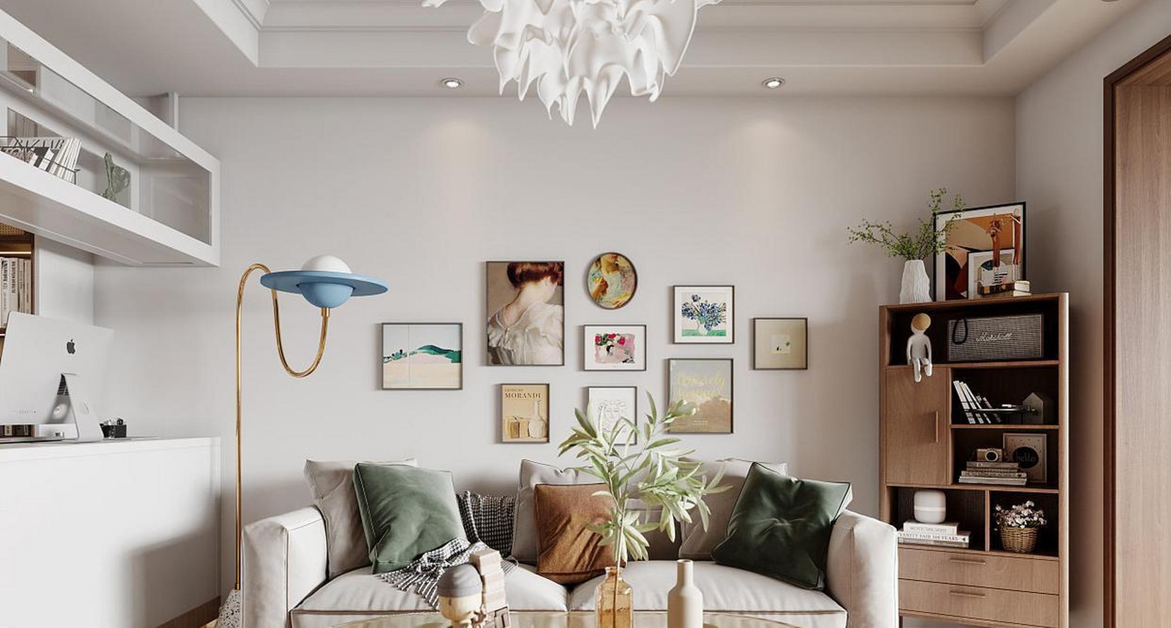 现代简约风装修,一见倾心的小清新范儿  你喜欢这样的装修吗?