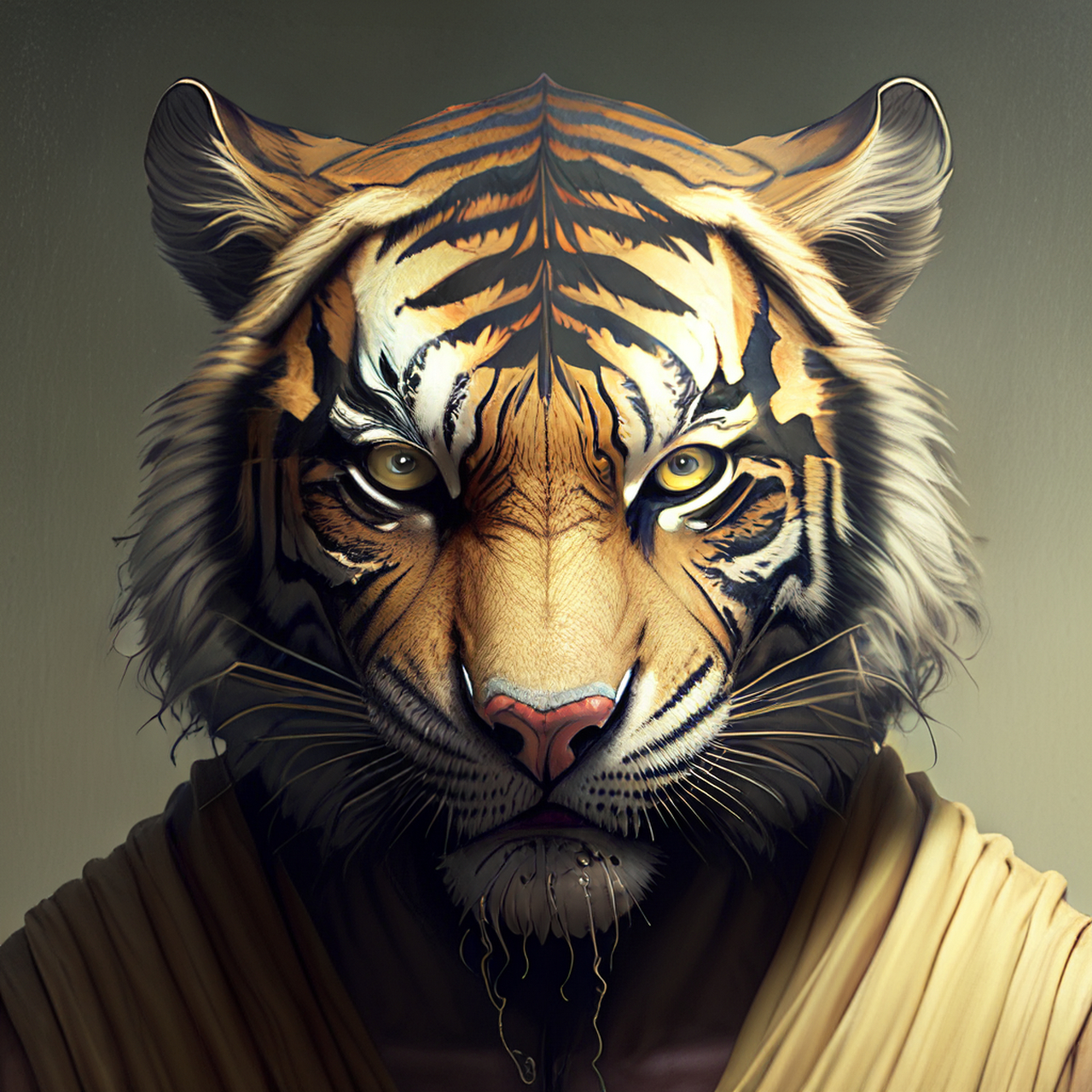 虎头一生信痴绝,虚名误人可多窃.意境,典雅,宁静#百度文心一言来了