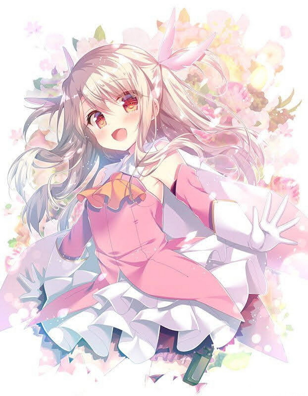魔法少女伊莉雅# 元气满满的伊莉雅,这也太可爱了吧!
