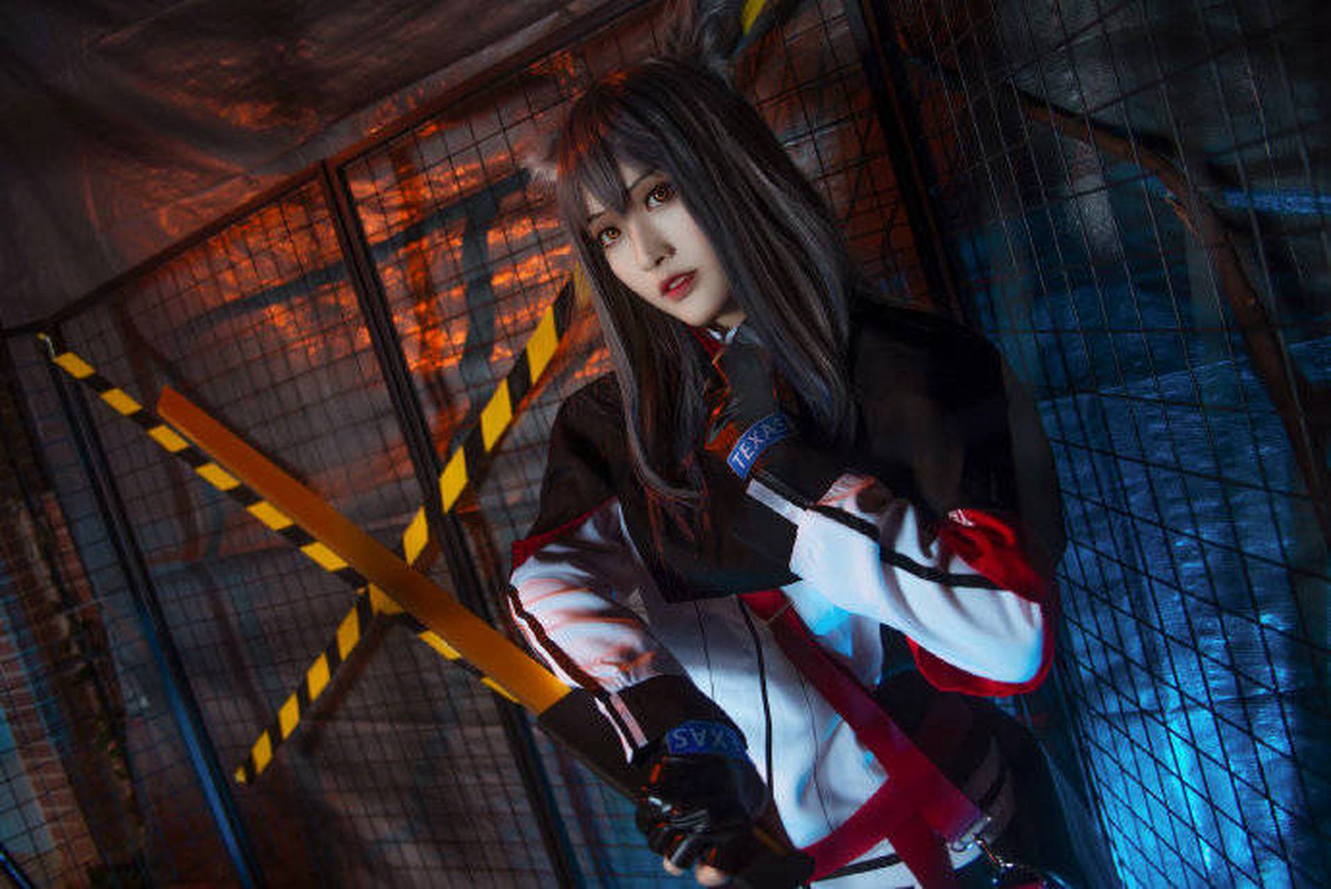 cosplay:明日方舟德克萨斯