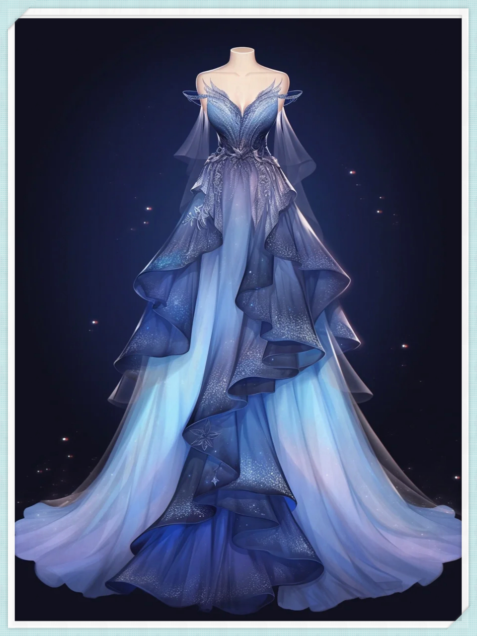 十二星座专属双子座|极限四选一  双子座梦幻星辰舞动,仙女裙翩然飘动