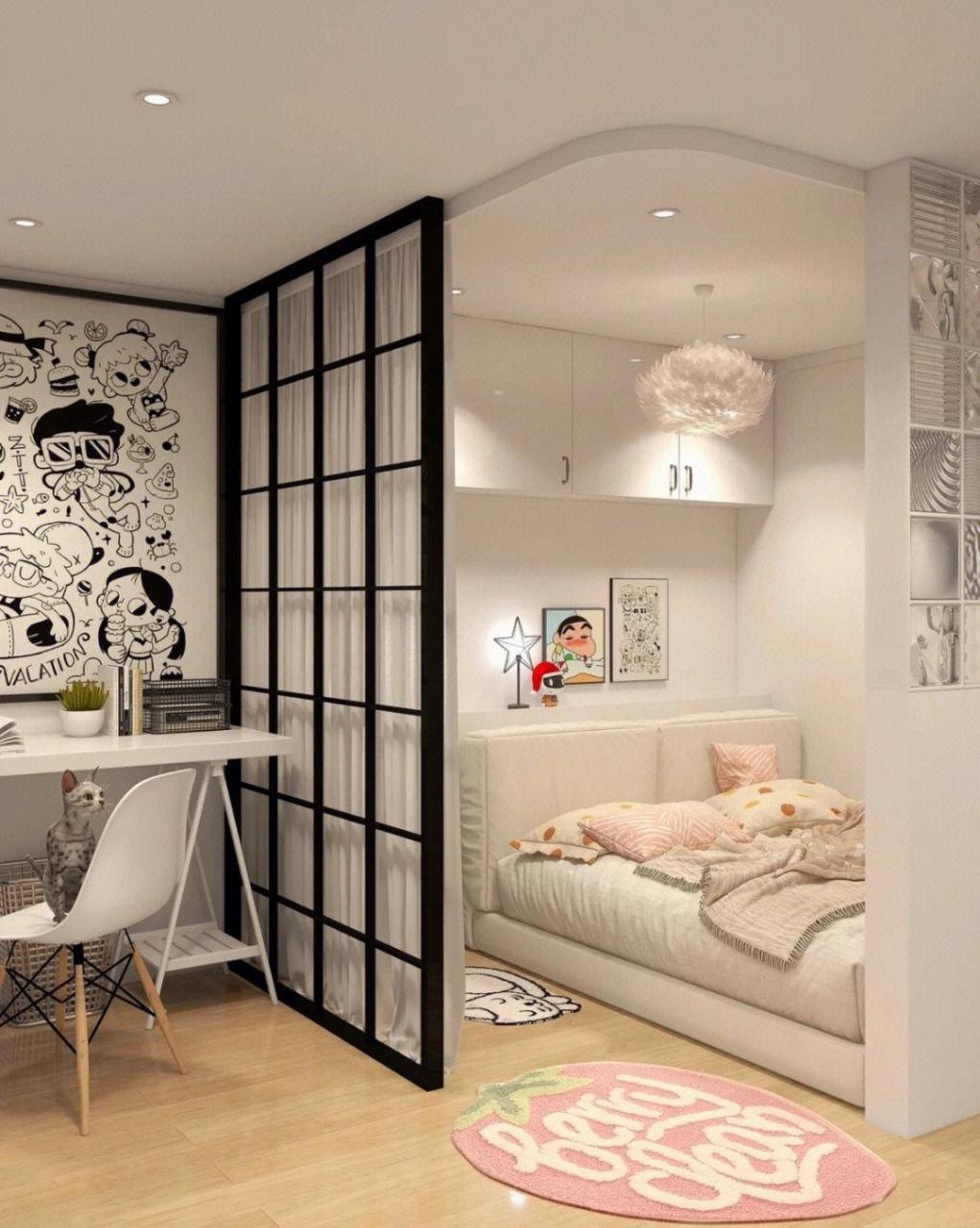 客厅改卧室设计 [照相机] 安全感爆棚[飞机]  [照相机] 两室变三室