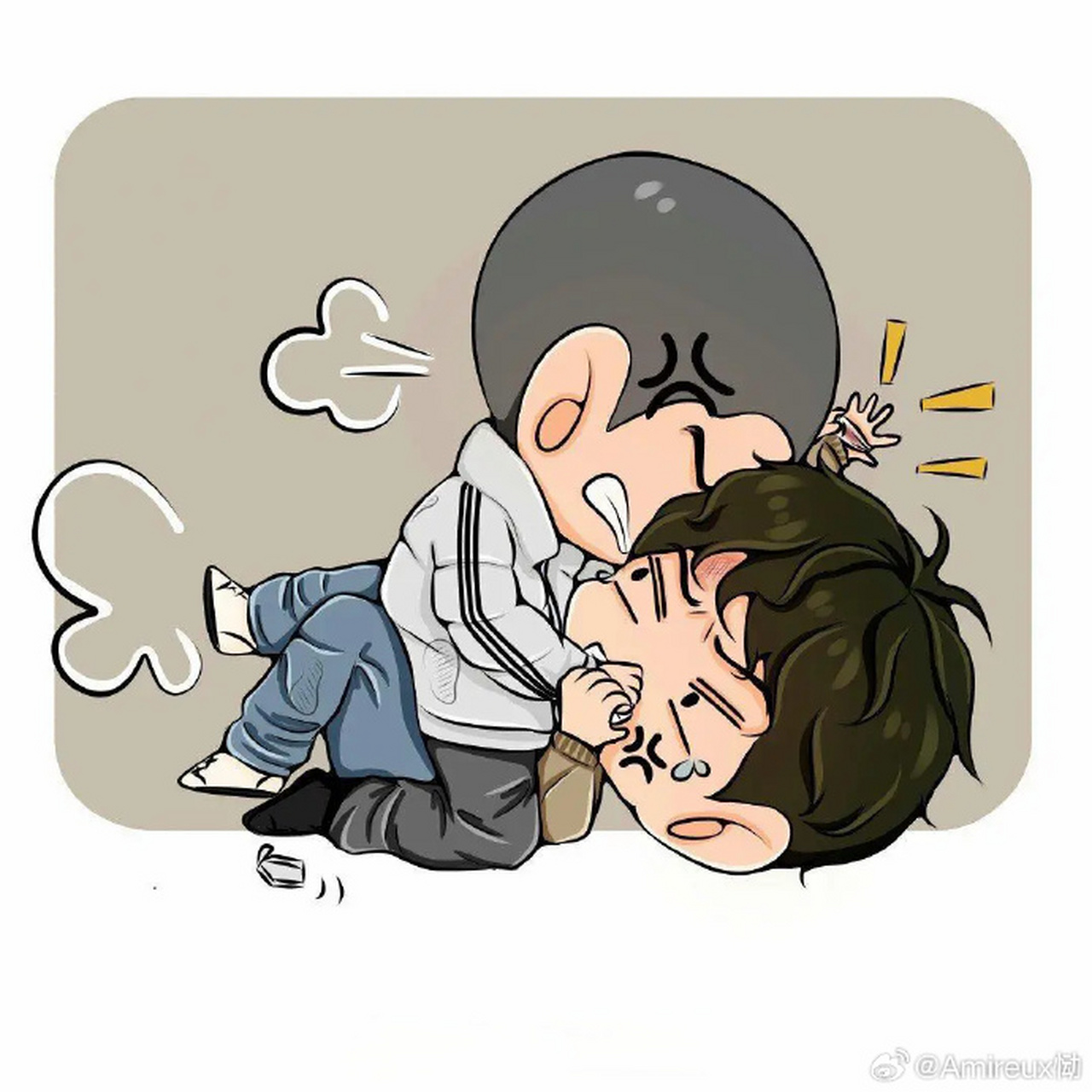 q版的《撒野》名场面