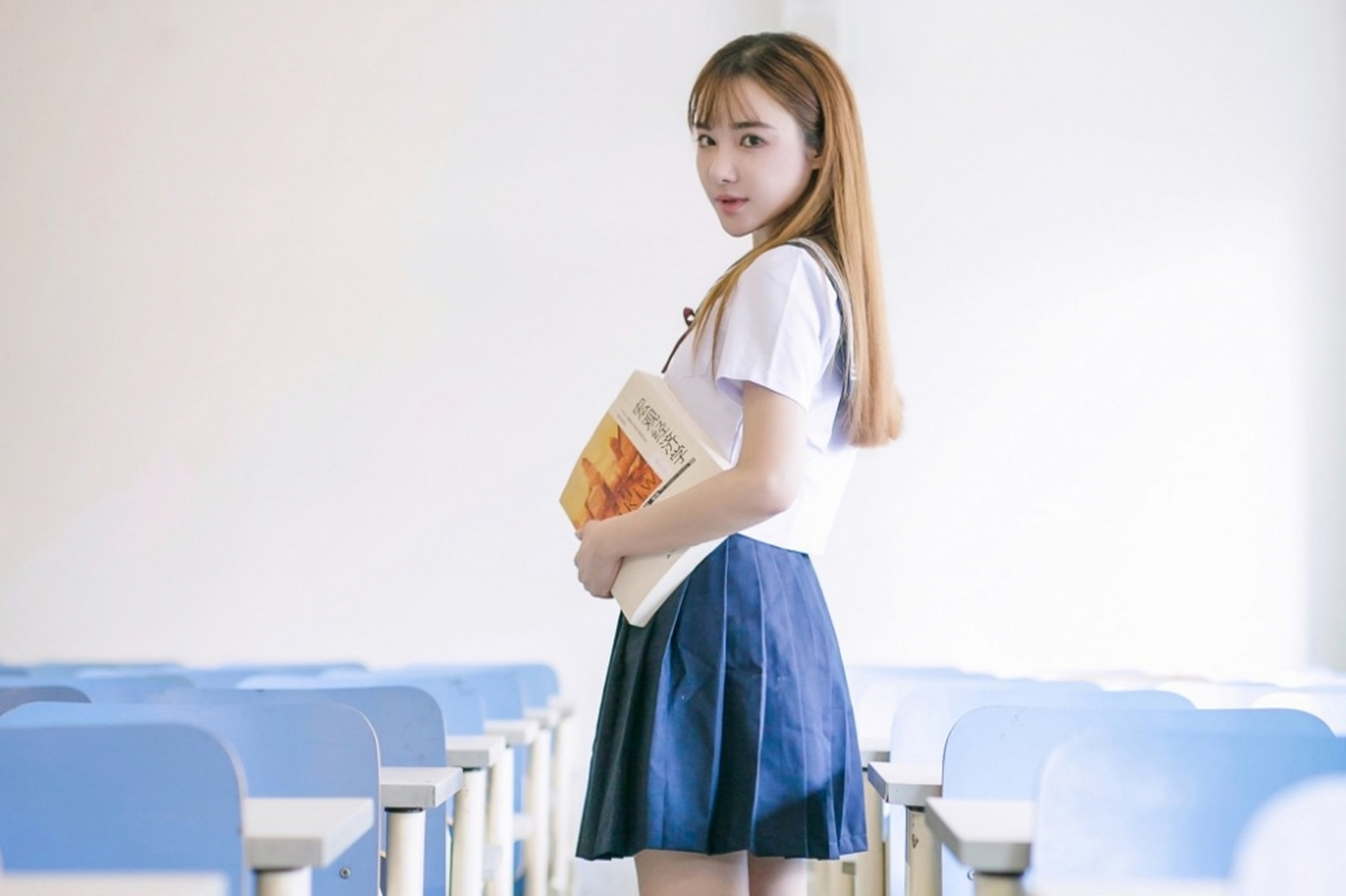 校园女神学生制服,美丽动人