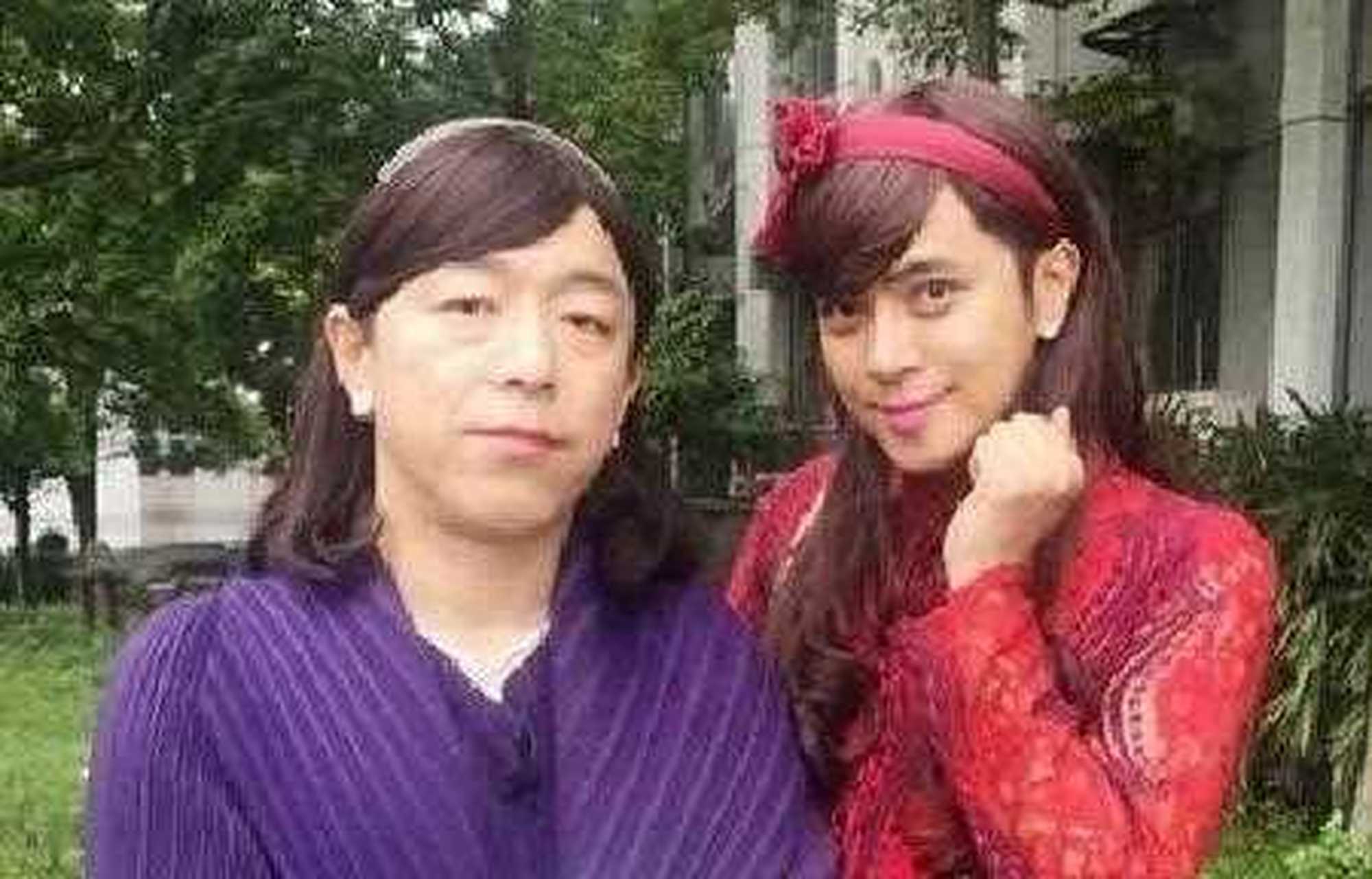 图一(黄渤,罗志祥扮女装)在节目《极限挑战》中,明星有时候