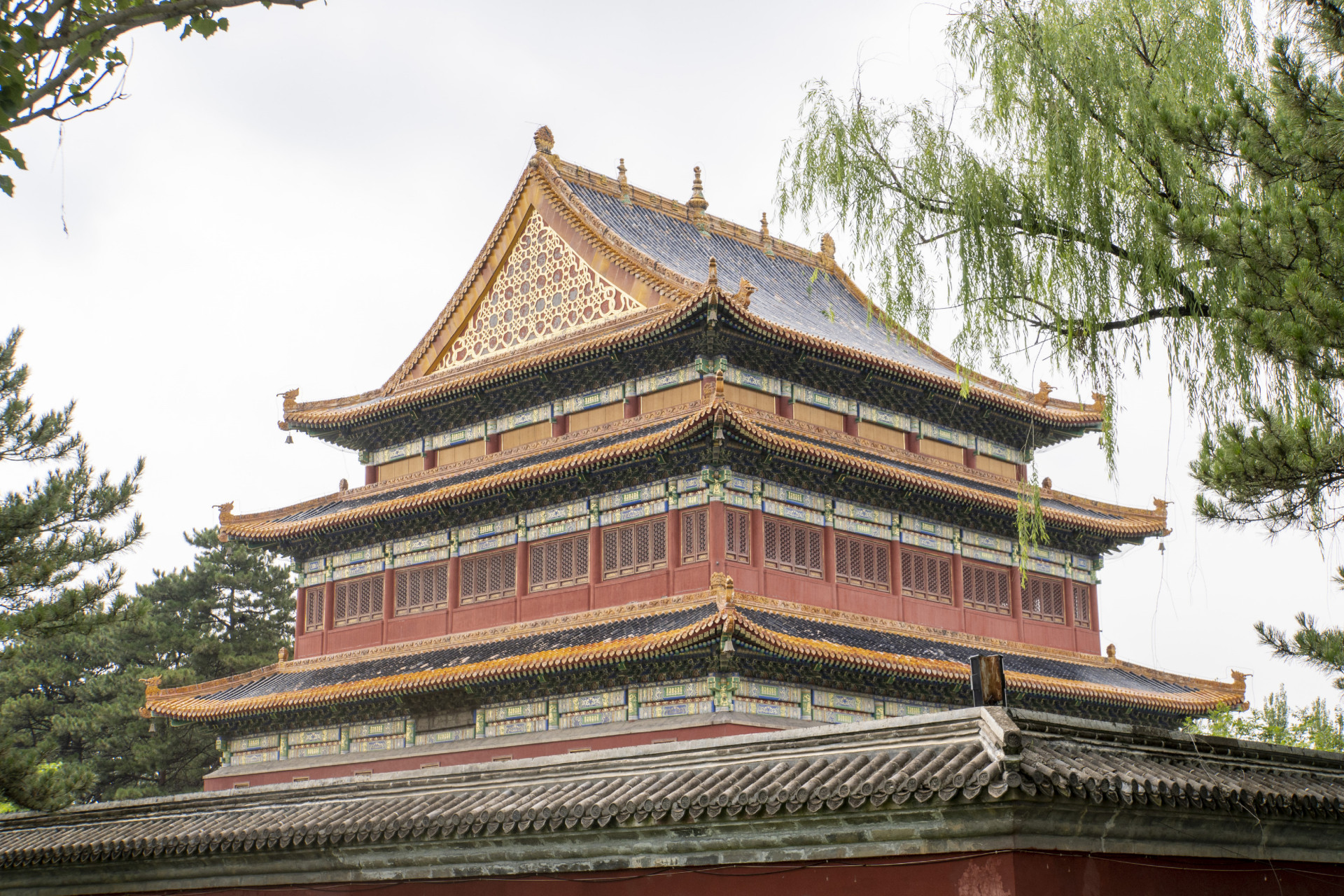 承德安远庙,"外八庙"之一,藏传佛教格鲁派寺院.