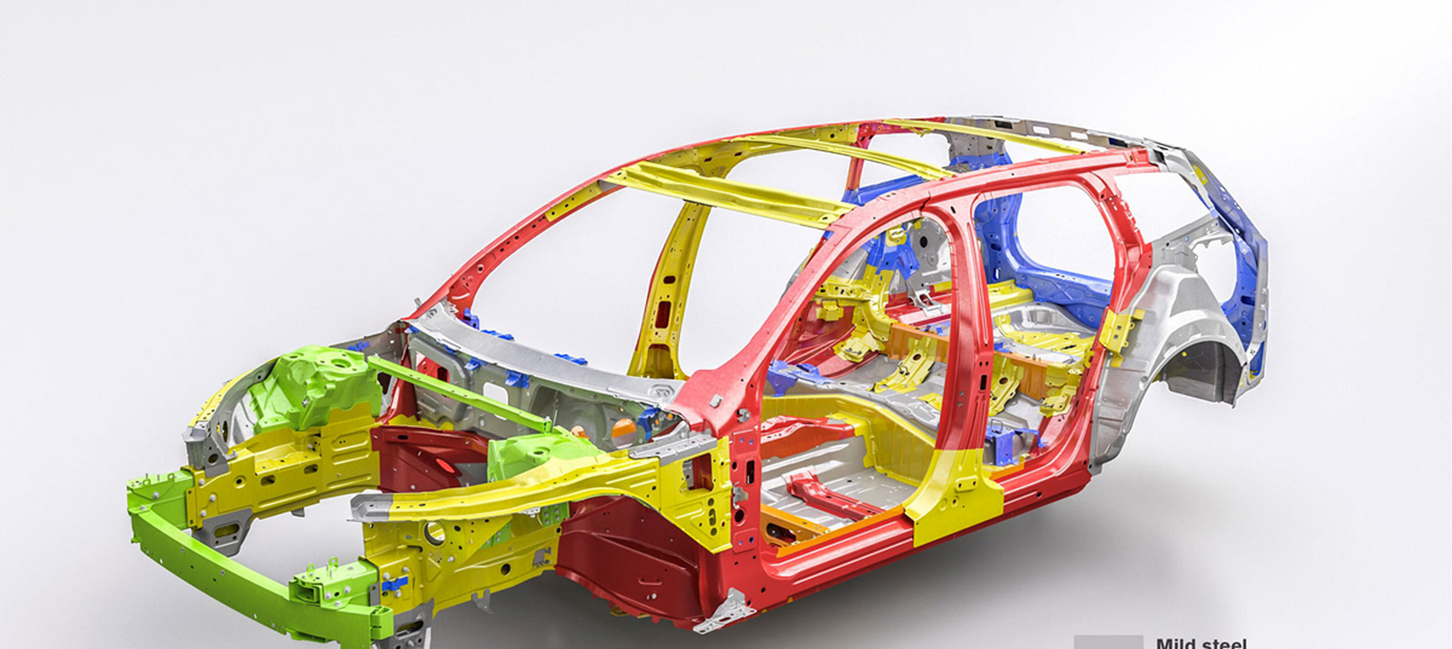 车辆头部都是最耐撞的,因为这里有纵梁,防撞梁,下边梁,a柱来承担冲击