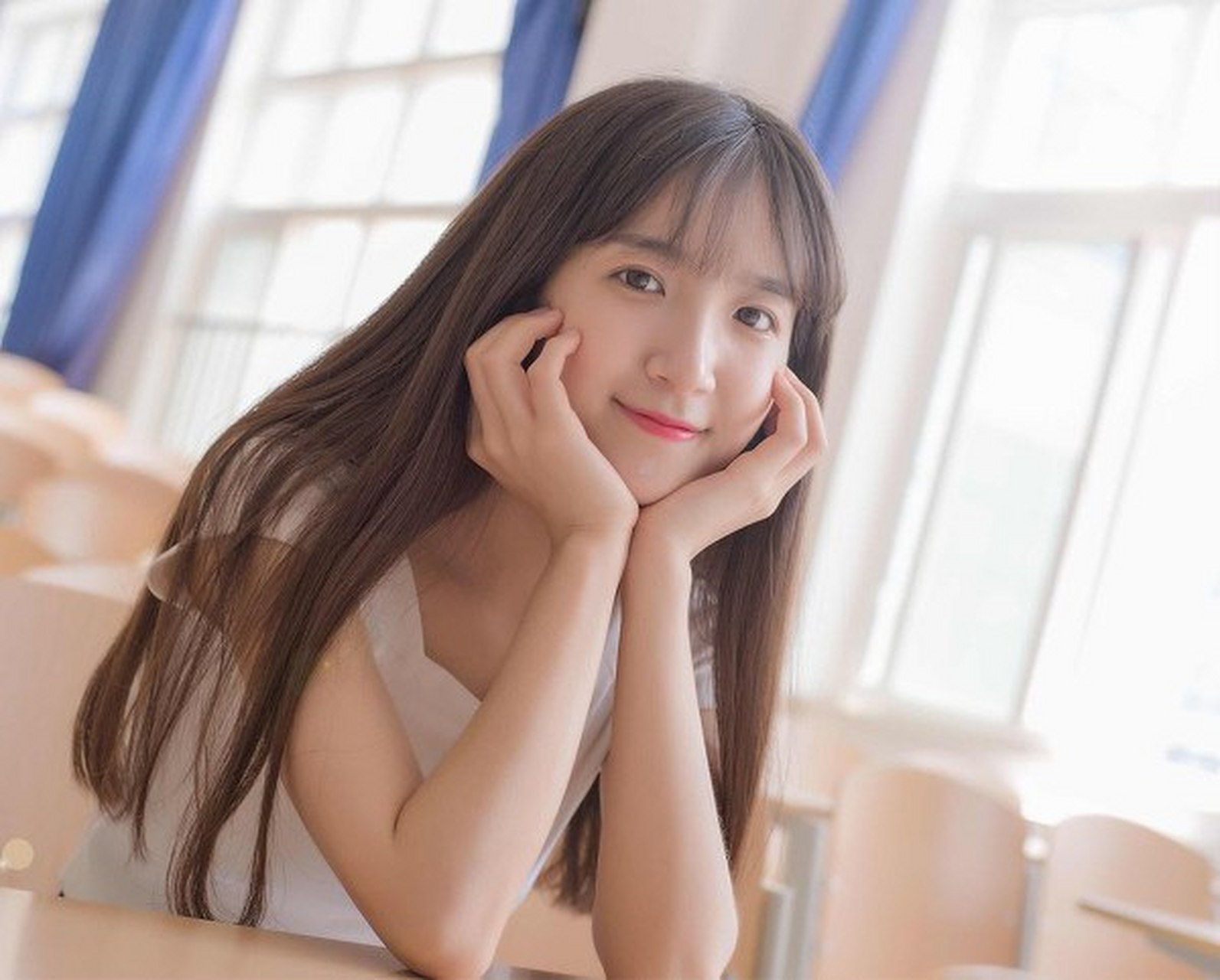 一个甜美的小姐姐#美女写真