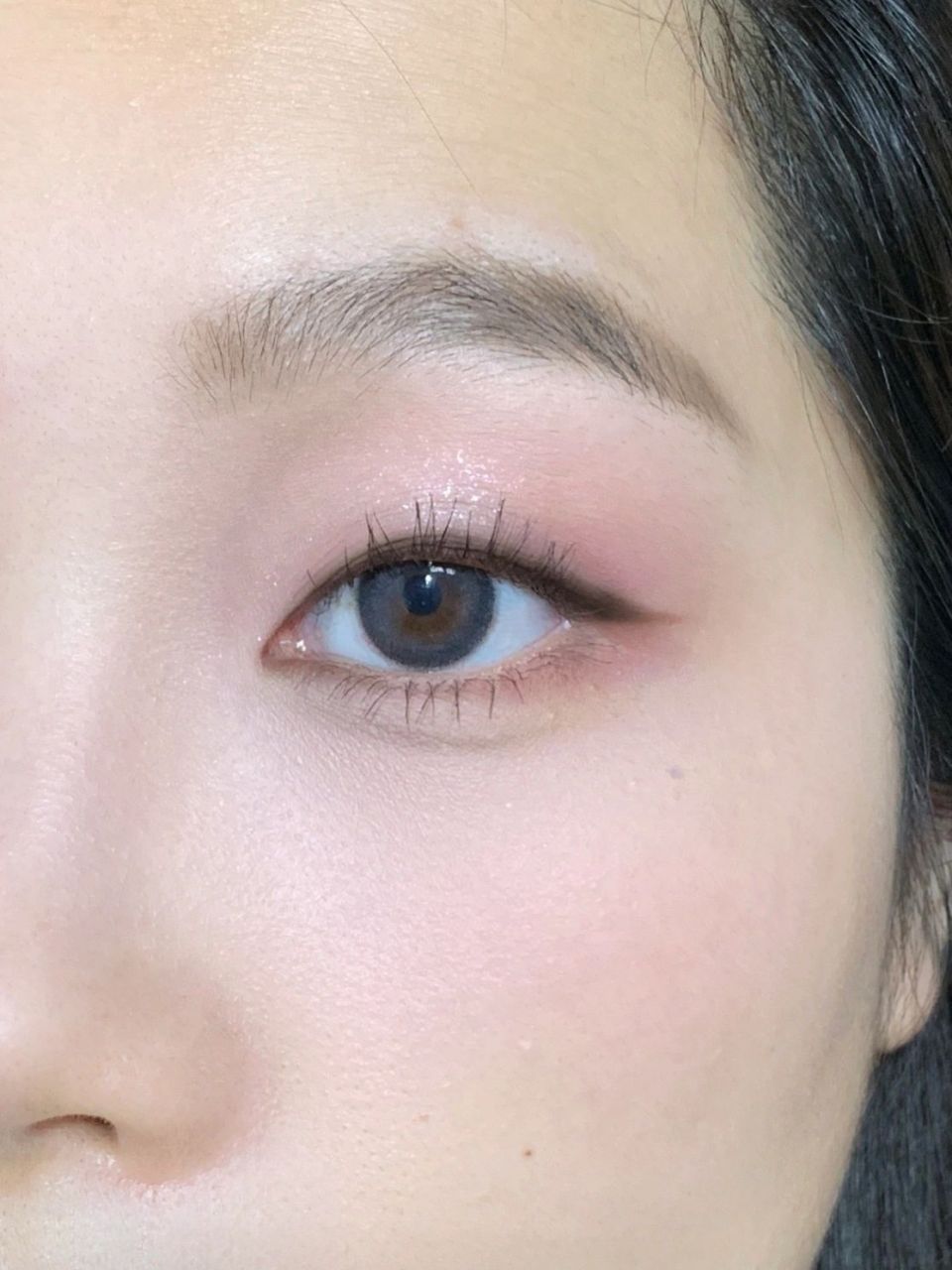 单眼皮眼影法新手必学的氛围感消肿眼妆 jennie灵感的氛围感粉紫色