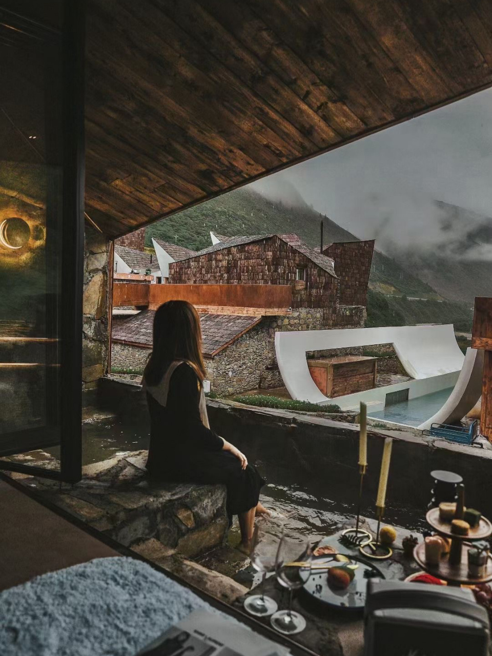 [困] rgb雅拉野奢温泉民宿[勤洗手]  四川省甘孜州康定市雅拉乡中谷村