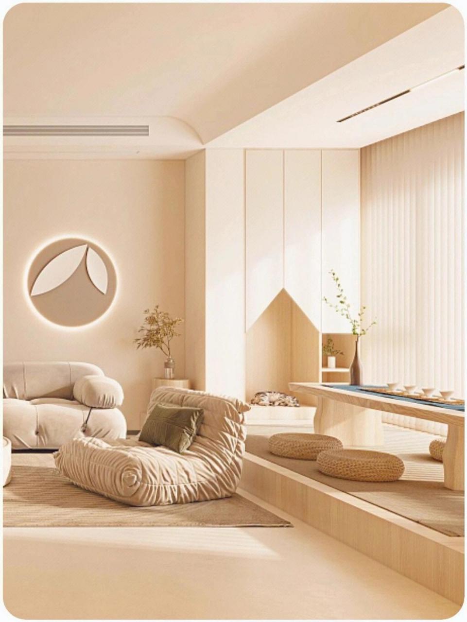 西安装修|10w搞定120㎡日式奶油风装修? ?家人们,我偏爱的风格来咯 ?