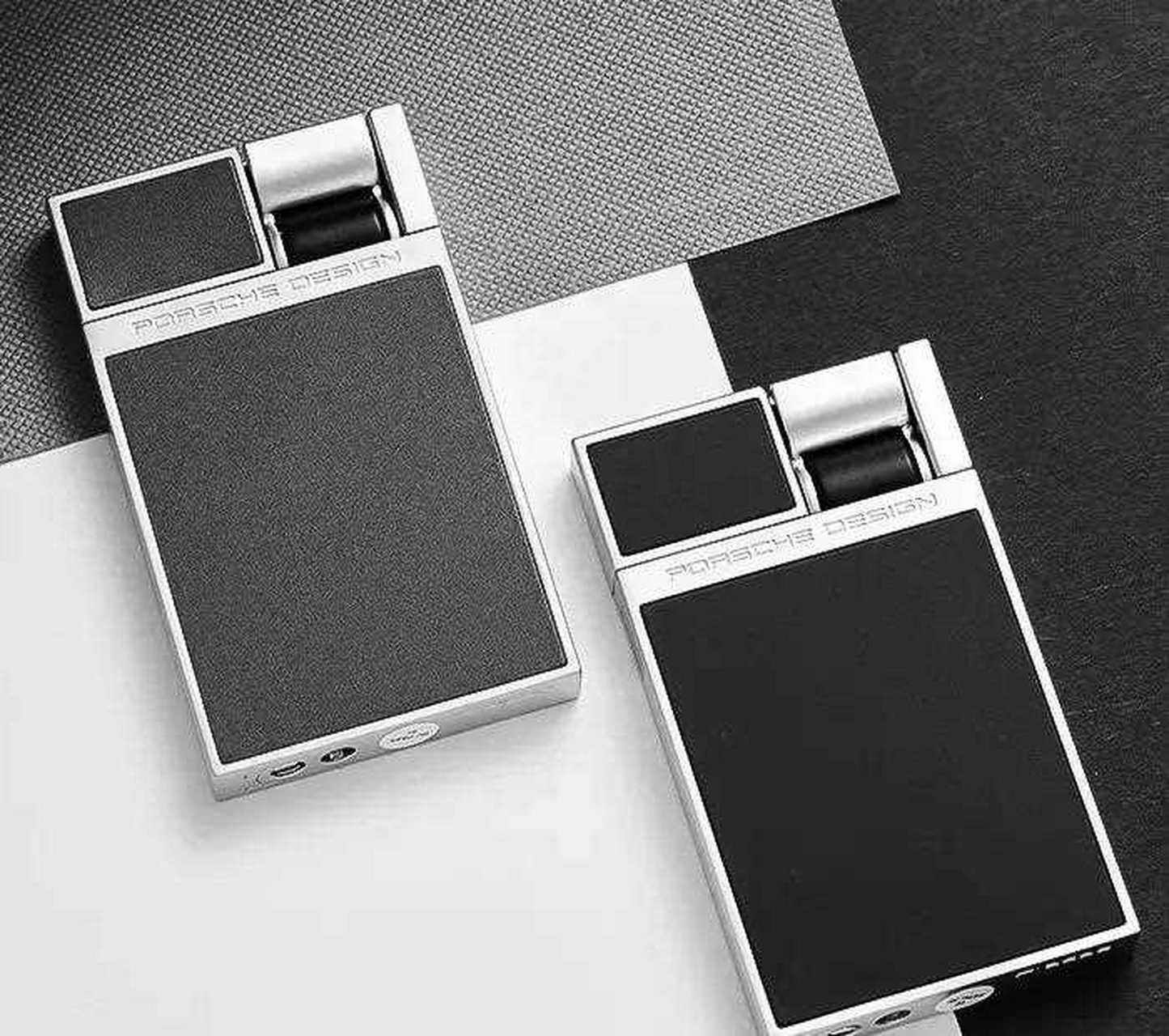 保时捷 p3632 防风打火机可充气男士简约商务款2017新款超薄直冲个性