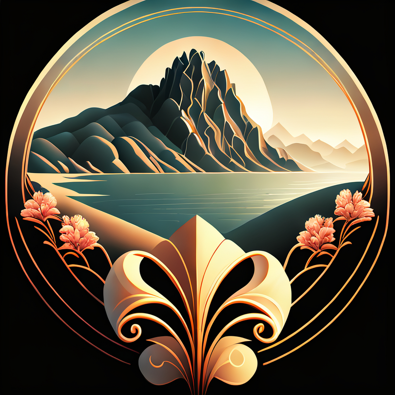 百度ai绘图黑科技#壁纸,微视图,古风绘画,中国风,描绘古诗词,古典 ..