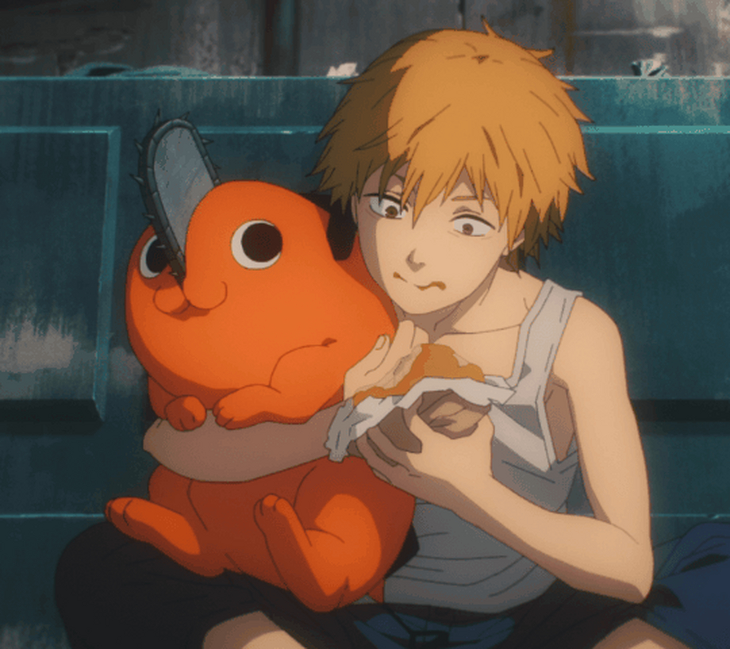 电次和波奇塔  #电锯人# #动漫# #gif创作人