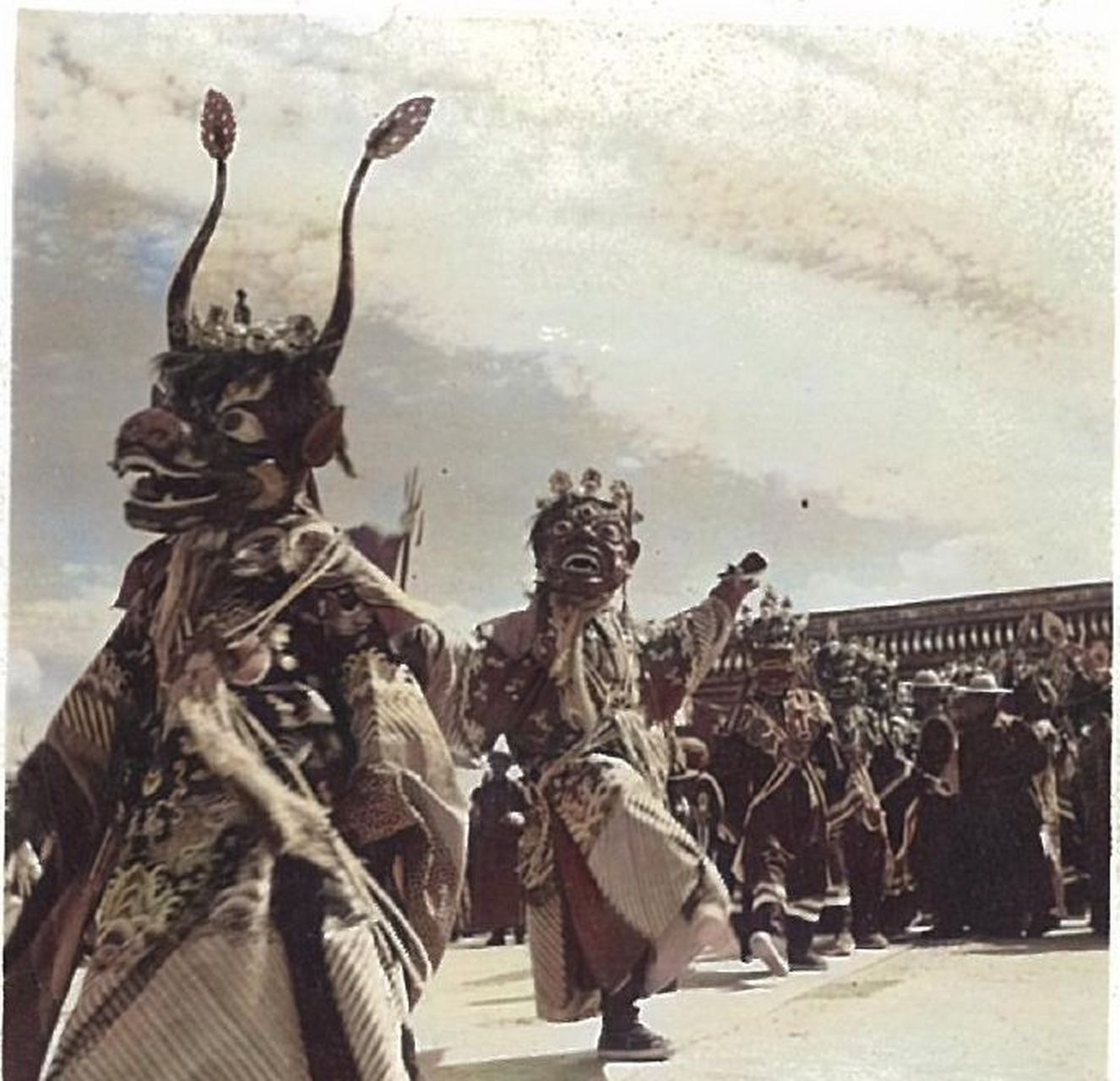 多伦诺尔善因寺查玛舞 1939年9月#舞蹈