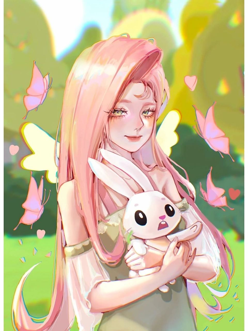 小马宝莉的拟人版头像!原创是es