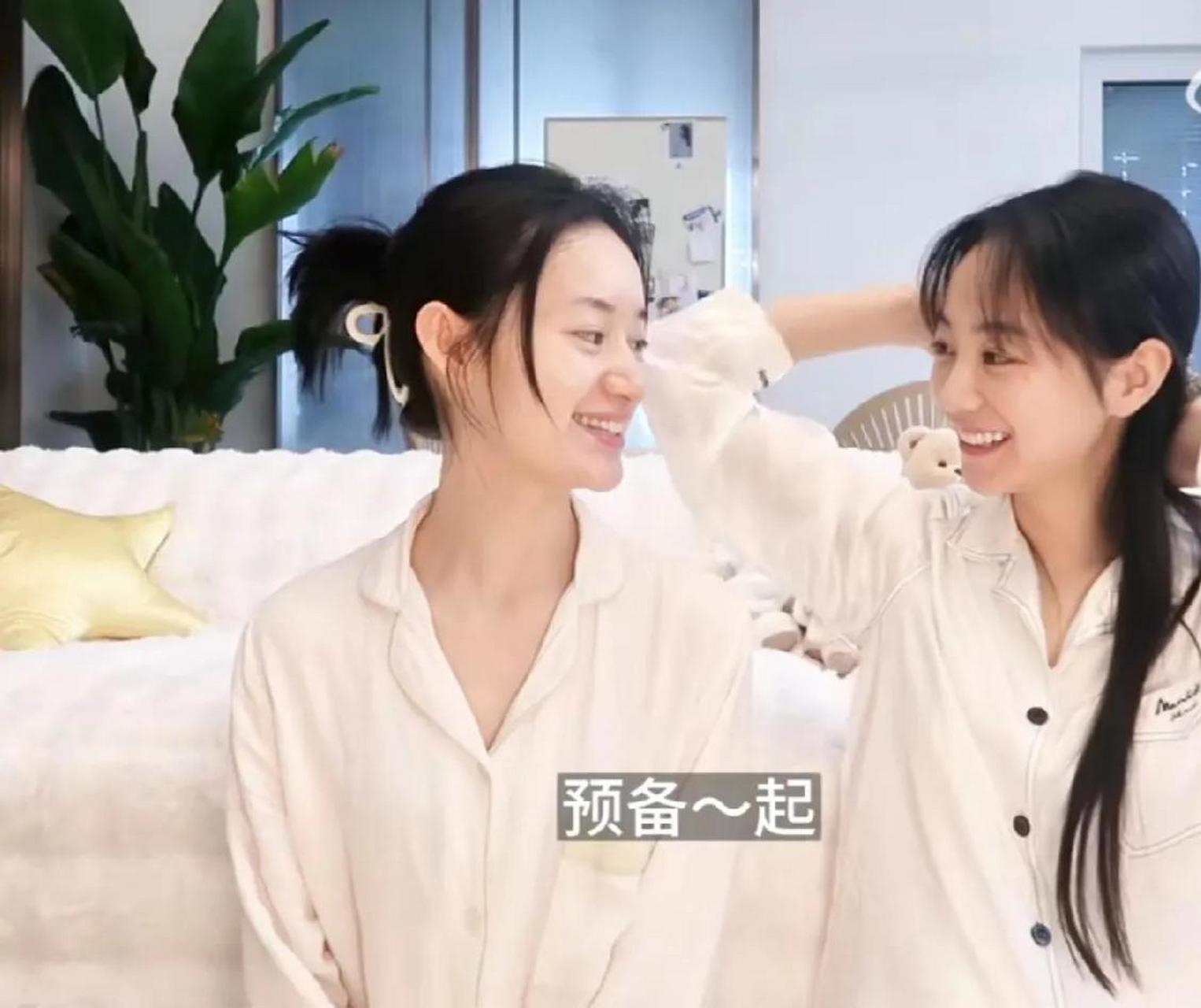 郭晓婷素颜状态,不错哈.