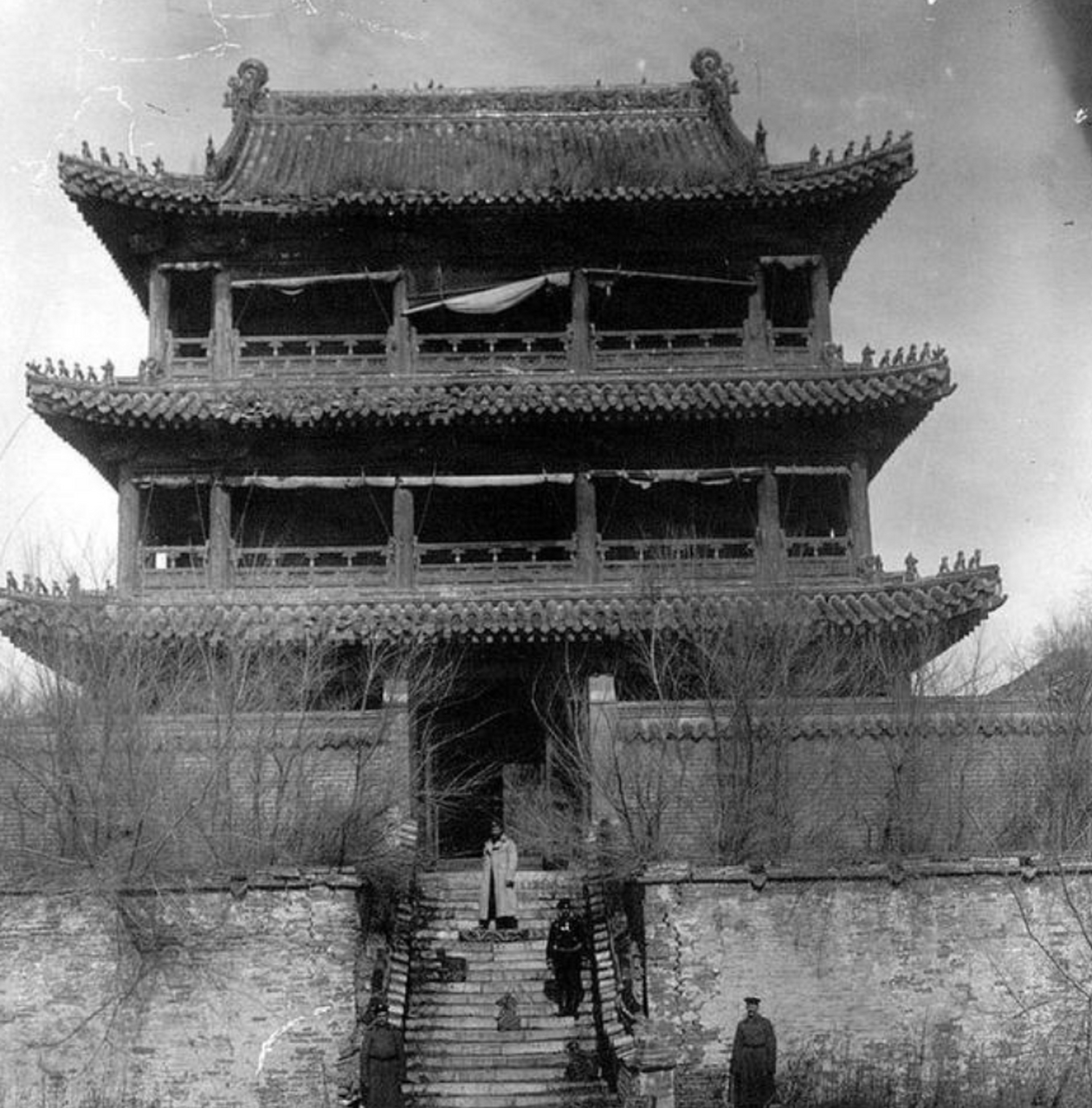 历史老照片# 清末大连旅顺口,120年前的旅顺街景及名建筑(二) 67