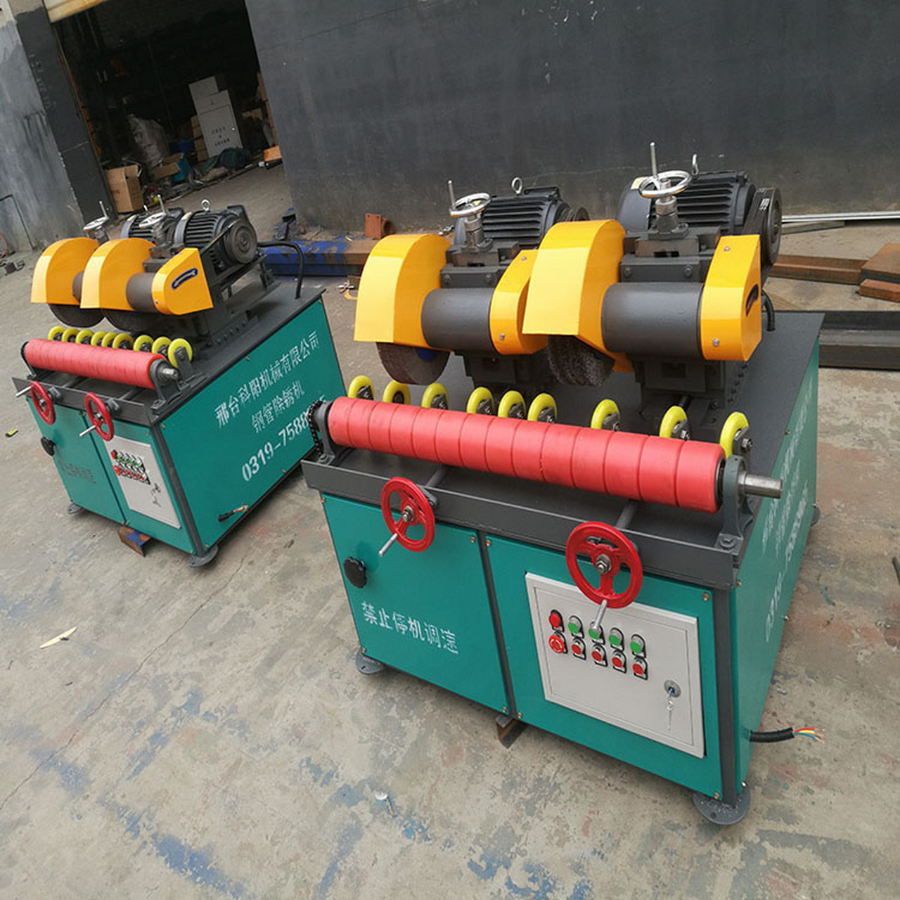 外圆环保抛光除锈机# 圆管抛光机是一种专用型于抛光圆管的机器设备