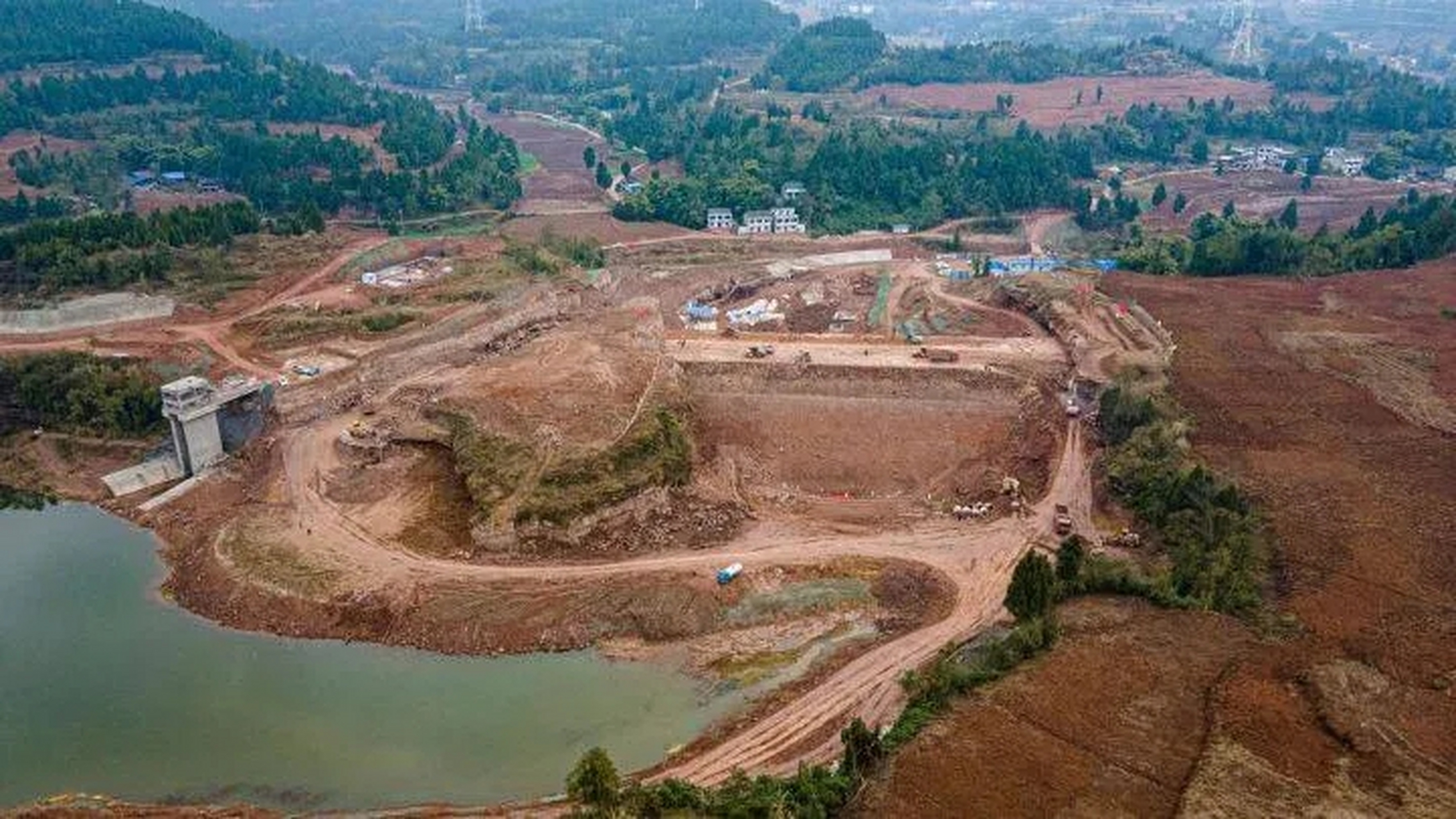 南充市应急水源地:永丰水库最新进展!