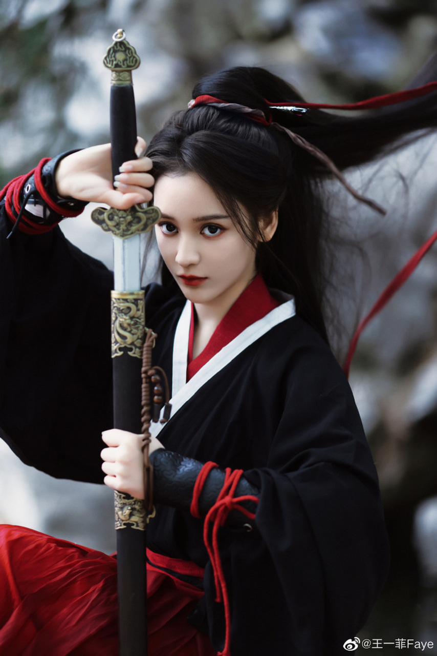 王一菲古风侠女造型#国风主理人
