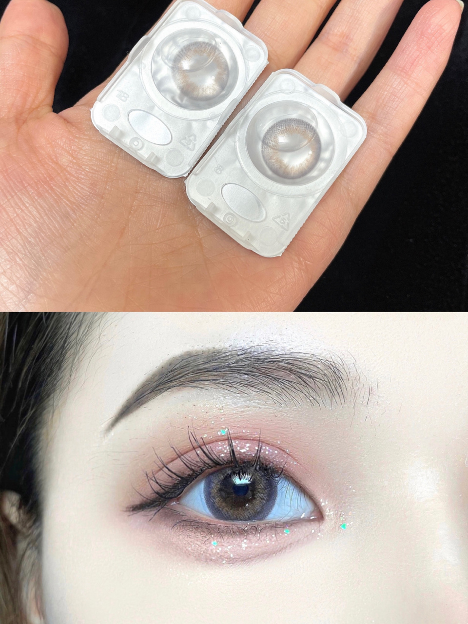 低饱和度卧蚕圆圆眼教程 这几天樱花开啦 画了一下espoir眼影书 感觉