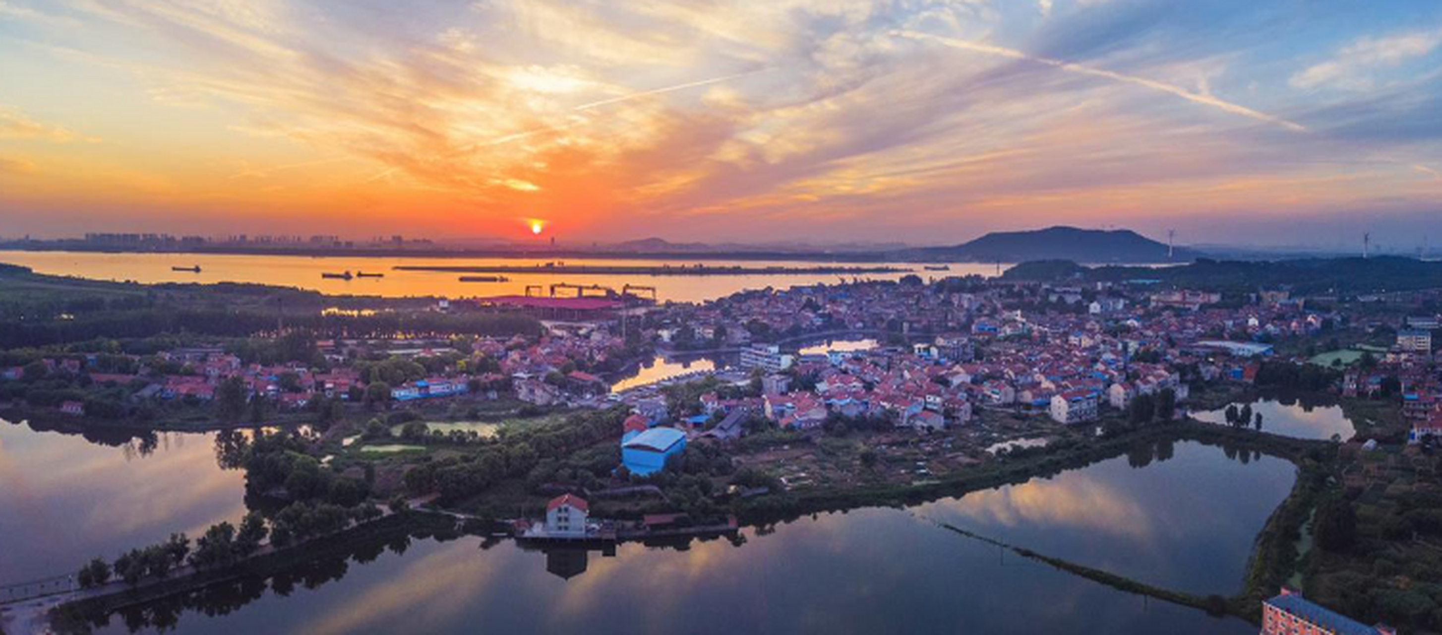 江夏文化品牌形象共创计划# 江夏的金口镇是黄金港口,郁郁葱葱的誓揪