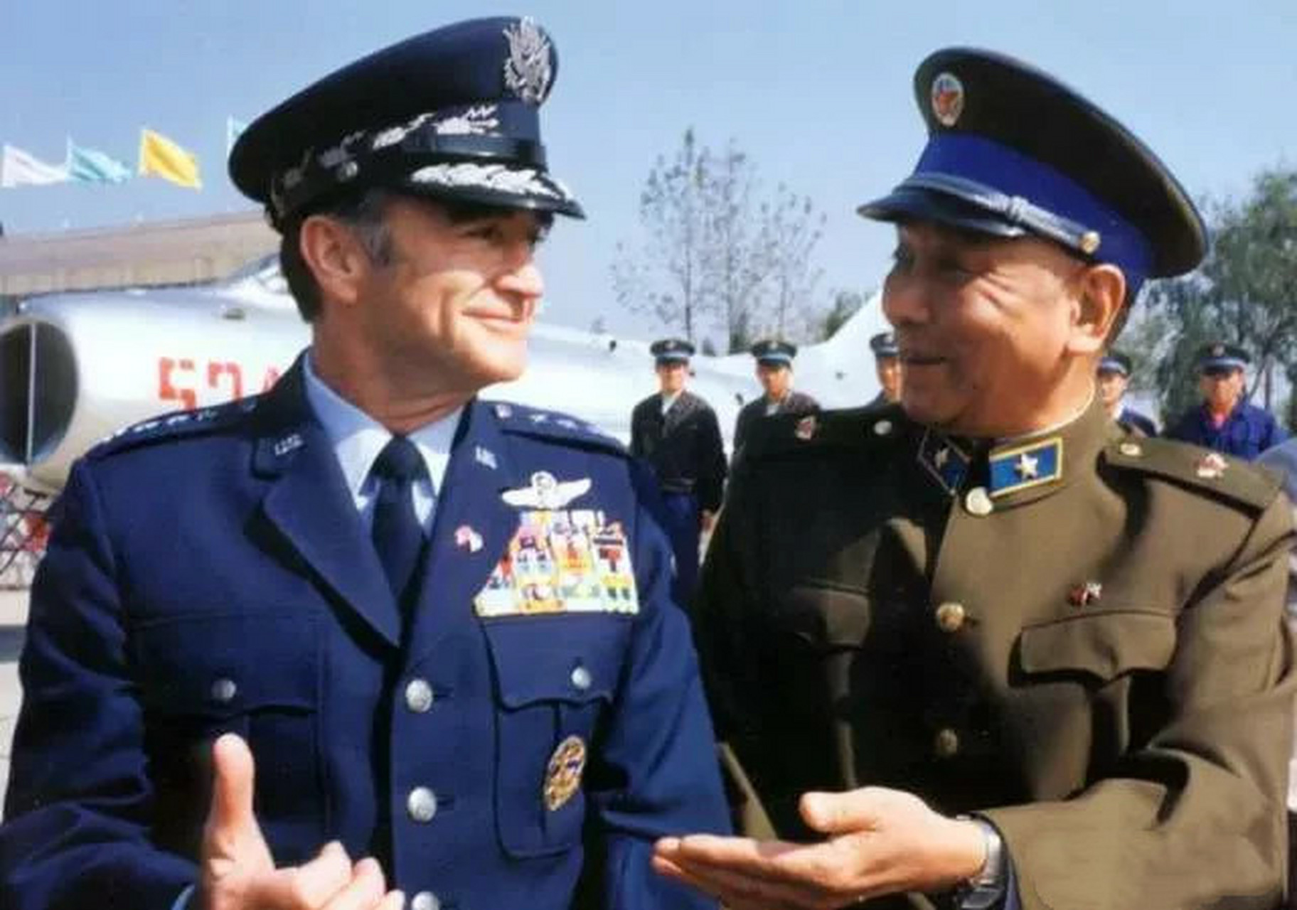 "  原来在朝鲜战争时