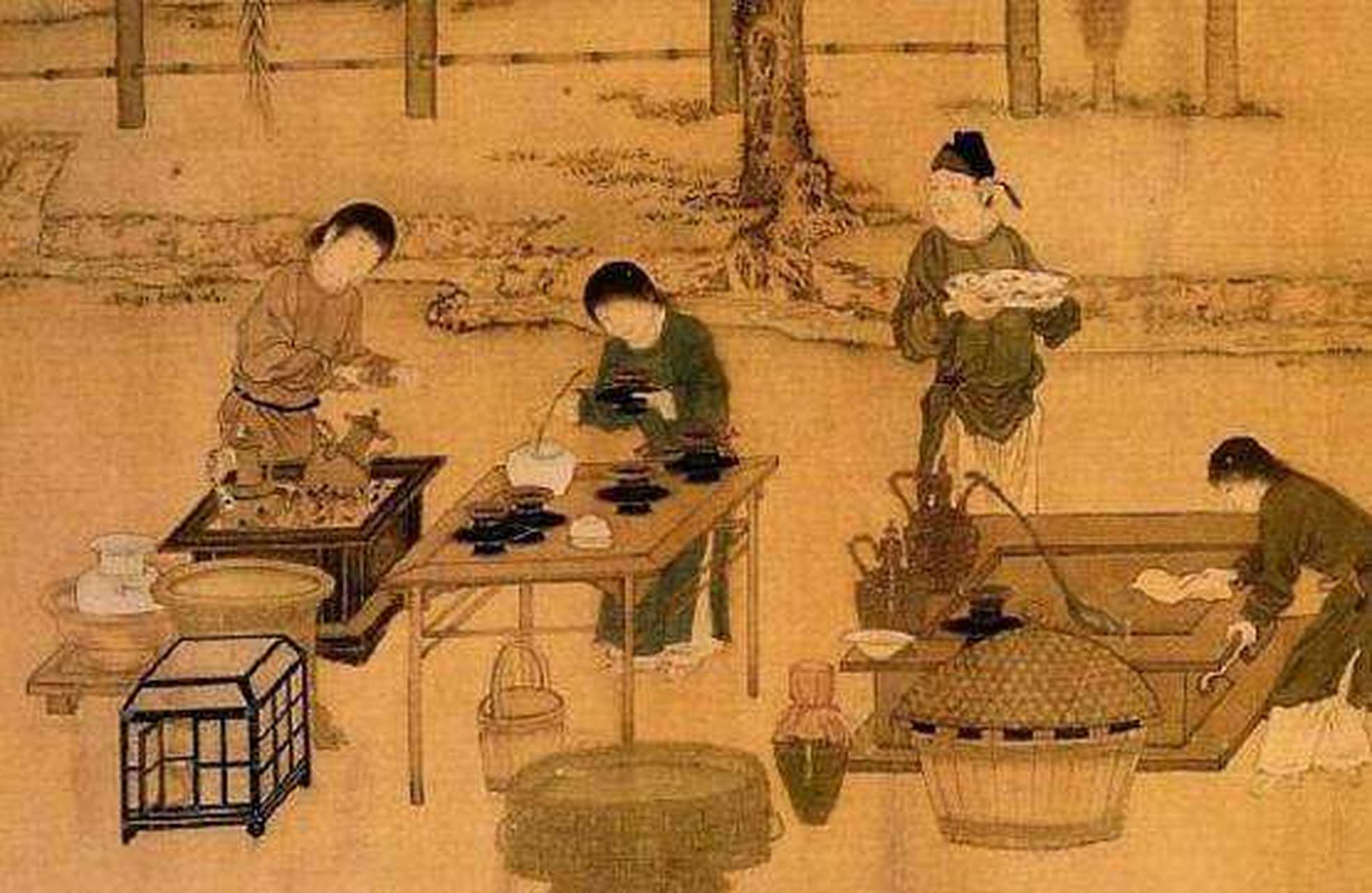 陆羽评价这种大杂烩的茶味和阴沟水差不多,他在《茶经》中首次提出煮