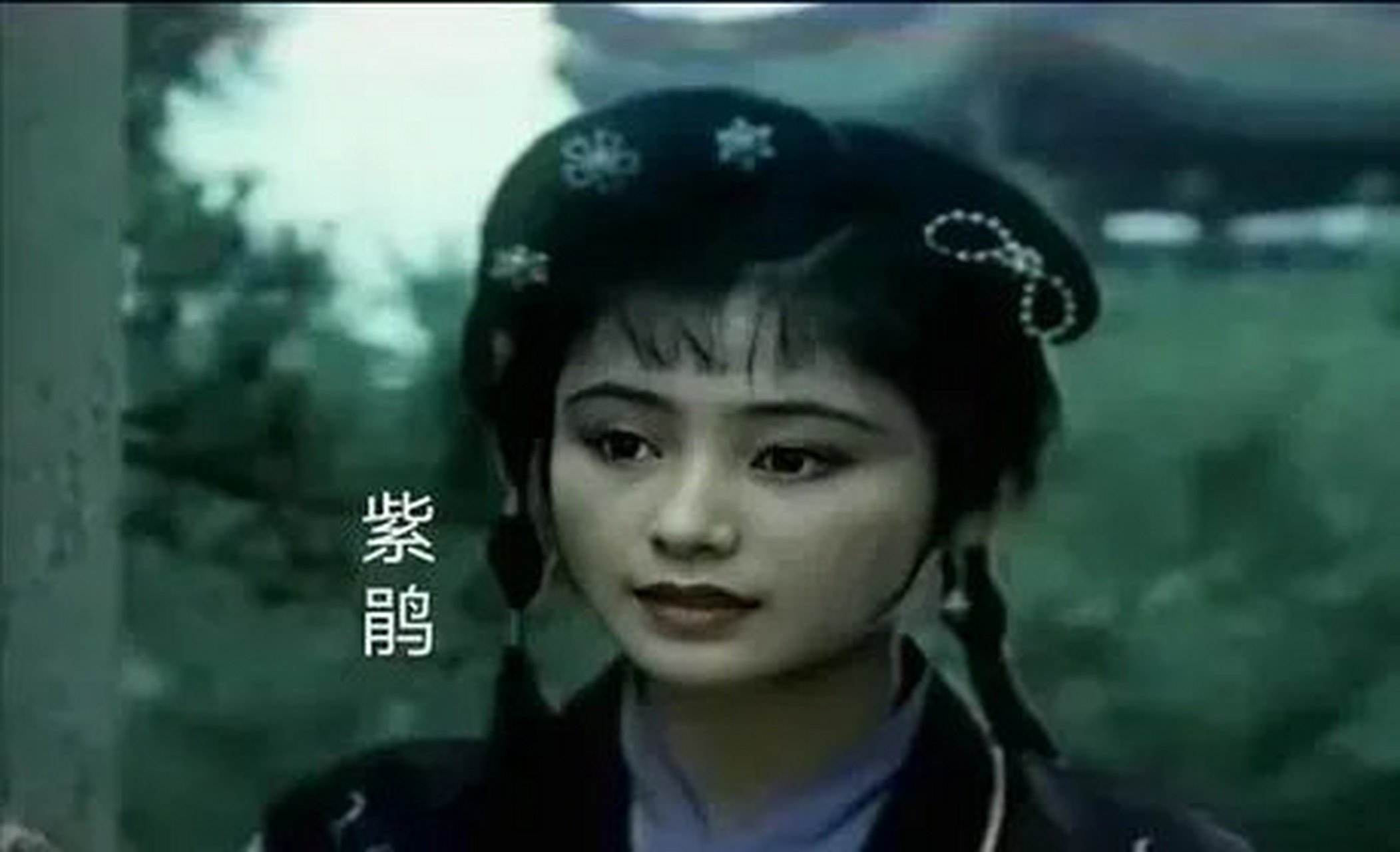 大美人陈红的紫鹃惊为天人,差点要艳压陶慧敏的黛玉了,好在陶慧敏年轻