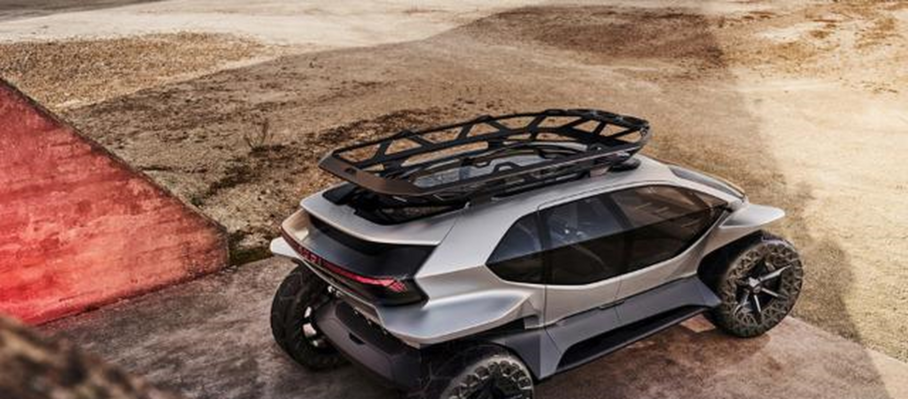 最近奥迪又推出了一款电动车型,名为ai:trail quattro concept概念车.