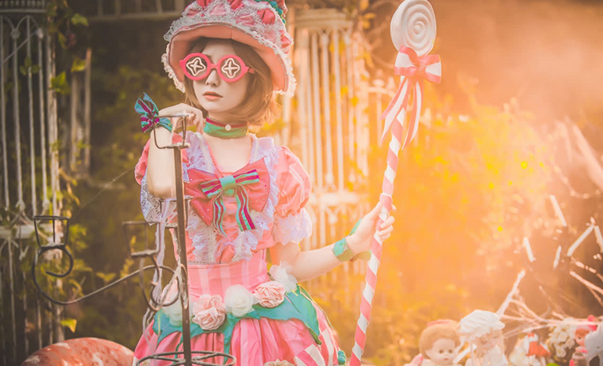 cos秀#洛丽塔小天使带来的甜美《第五人格》角色"盲女海伦娜".