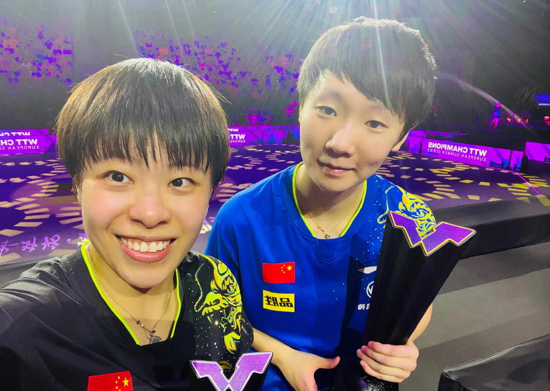 乒乓球巅峰争夺:孙颖莎陈梦退赛,王曼昱王艺迪的竞争愈加激烈