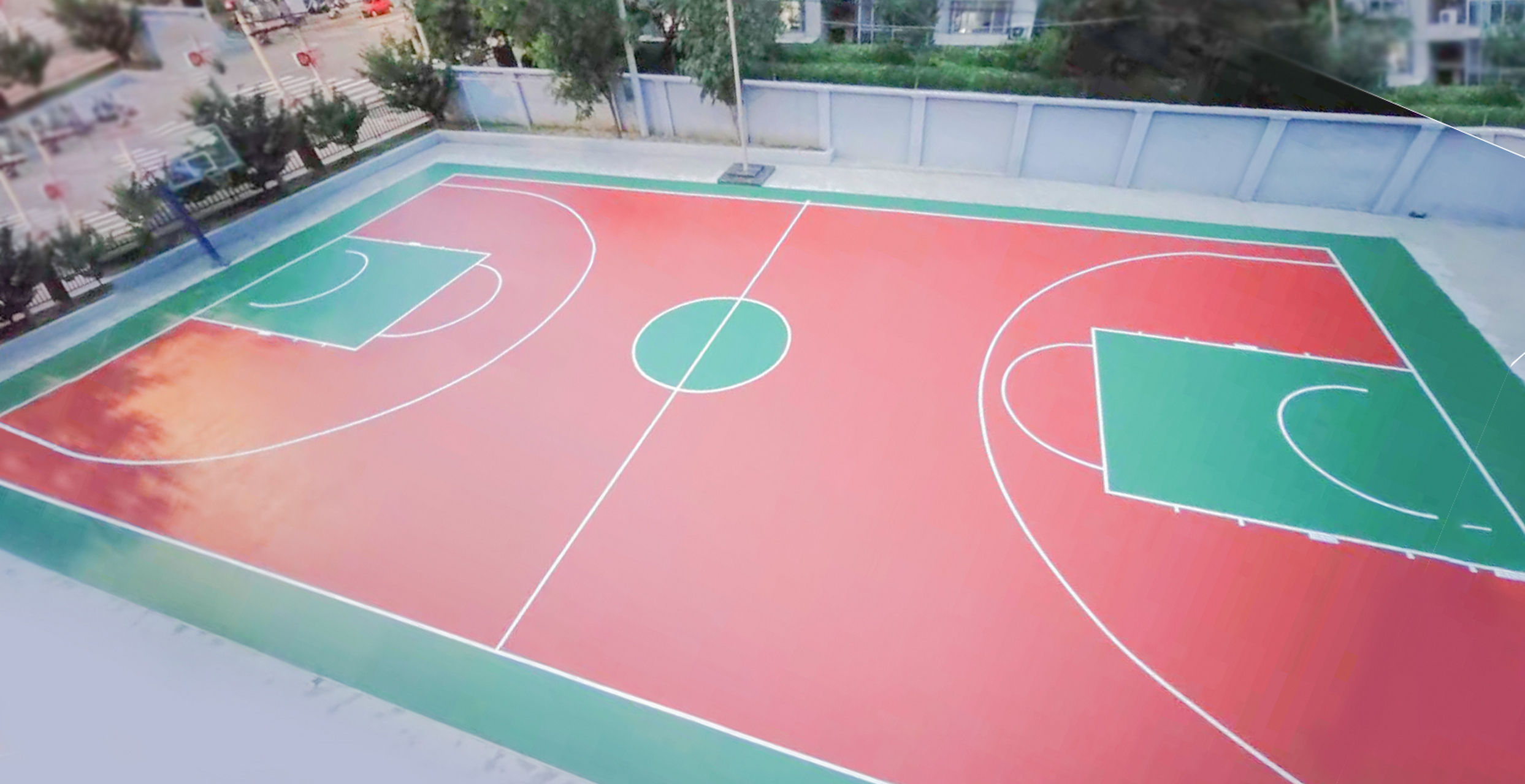塑胶跑道厂家# #塑胶跑道# #硅pu球场# #硅pu篮球场# #人造草坪