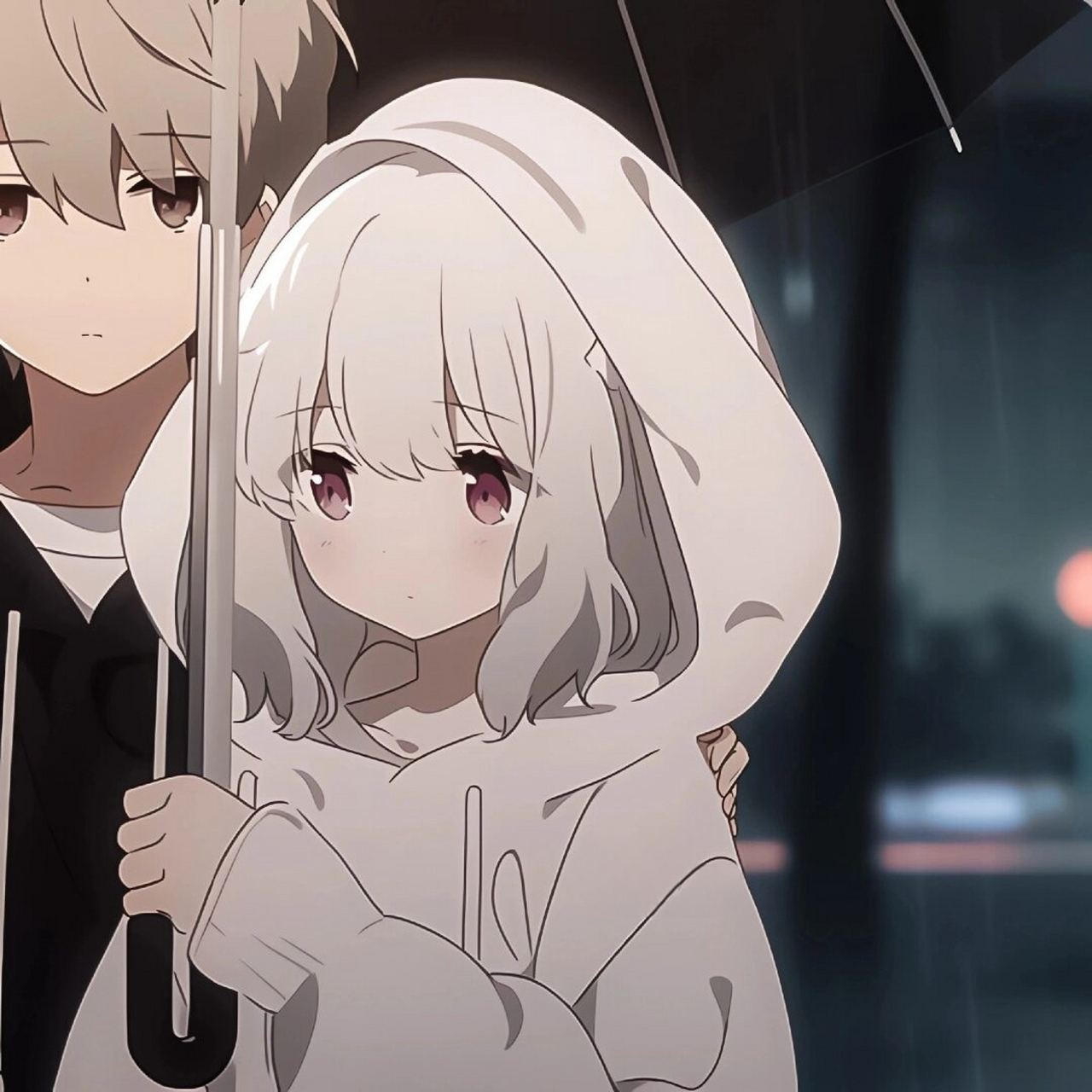 治愈情侣头像:句句不提爱,句句都是爱  所有的爱都藏在眼神中